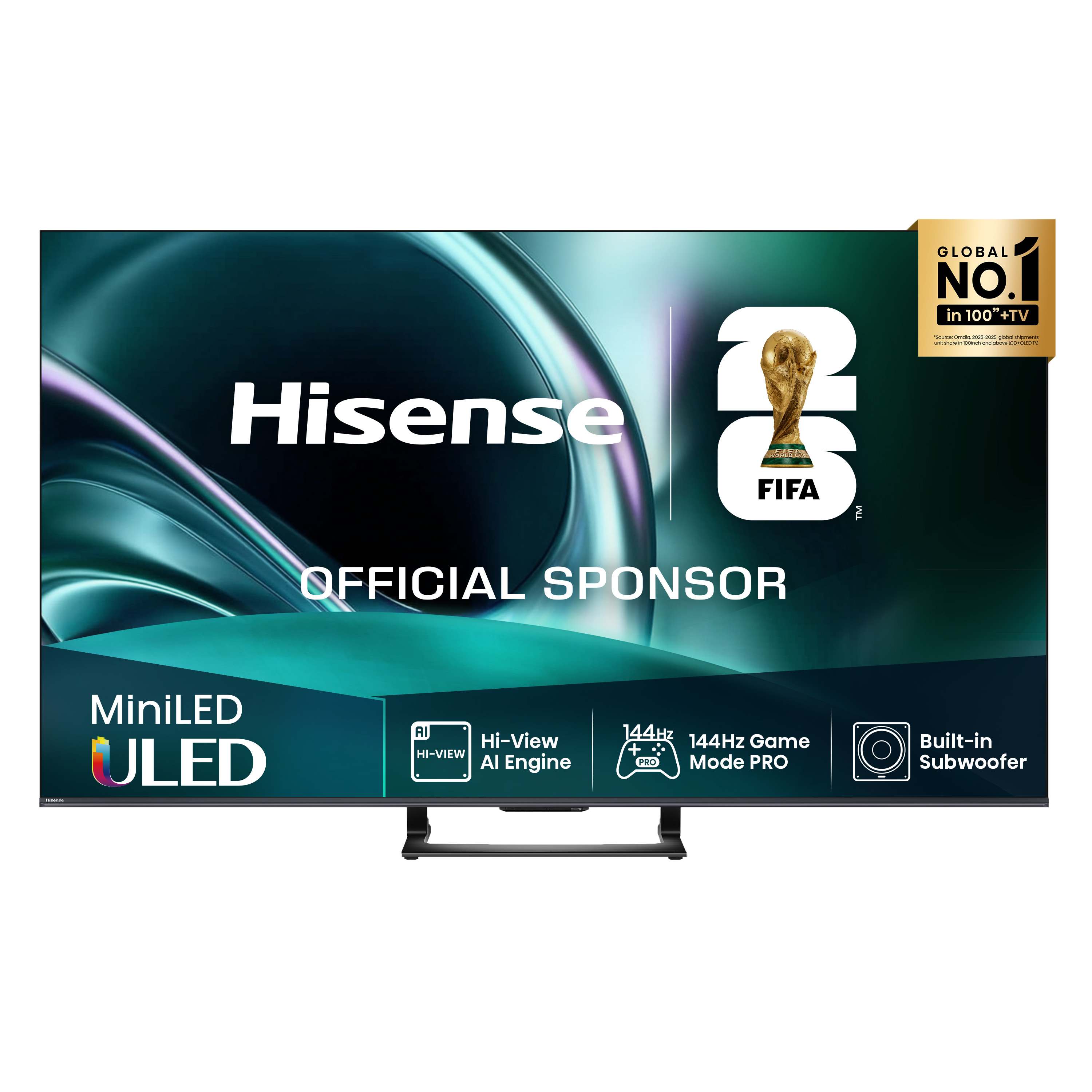 Hisense - Série U7Q Mini LED TV 65U7Q Smart TV 65 Polegadas, TV com Quantum Dot Colour, , 