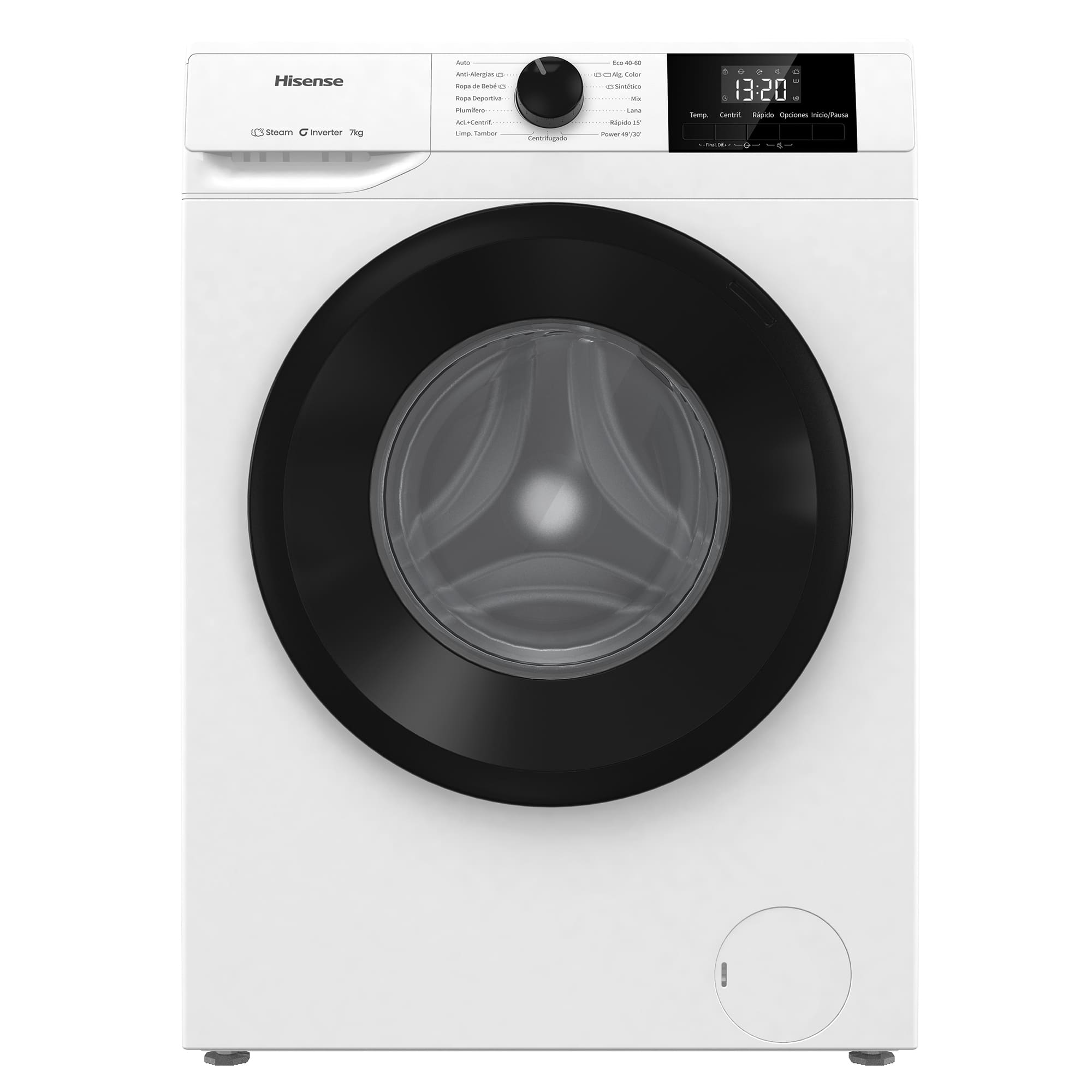 Hisense - WF1G7021BW – Máquina de Lavar Roupa Serie 1Q, 7Kg, Classe B