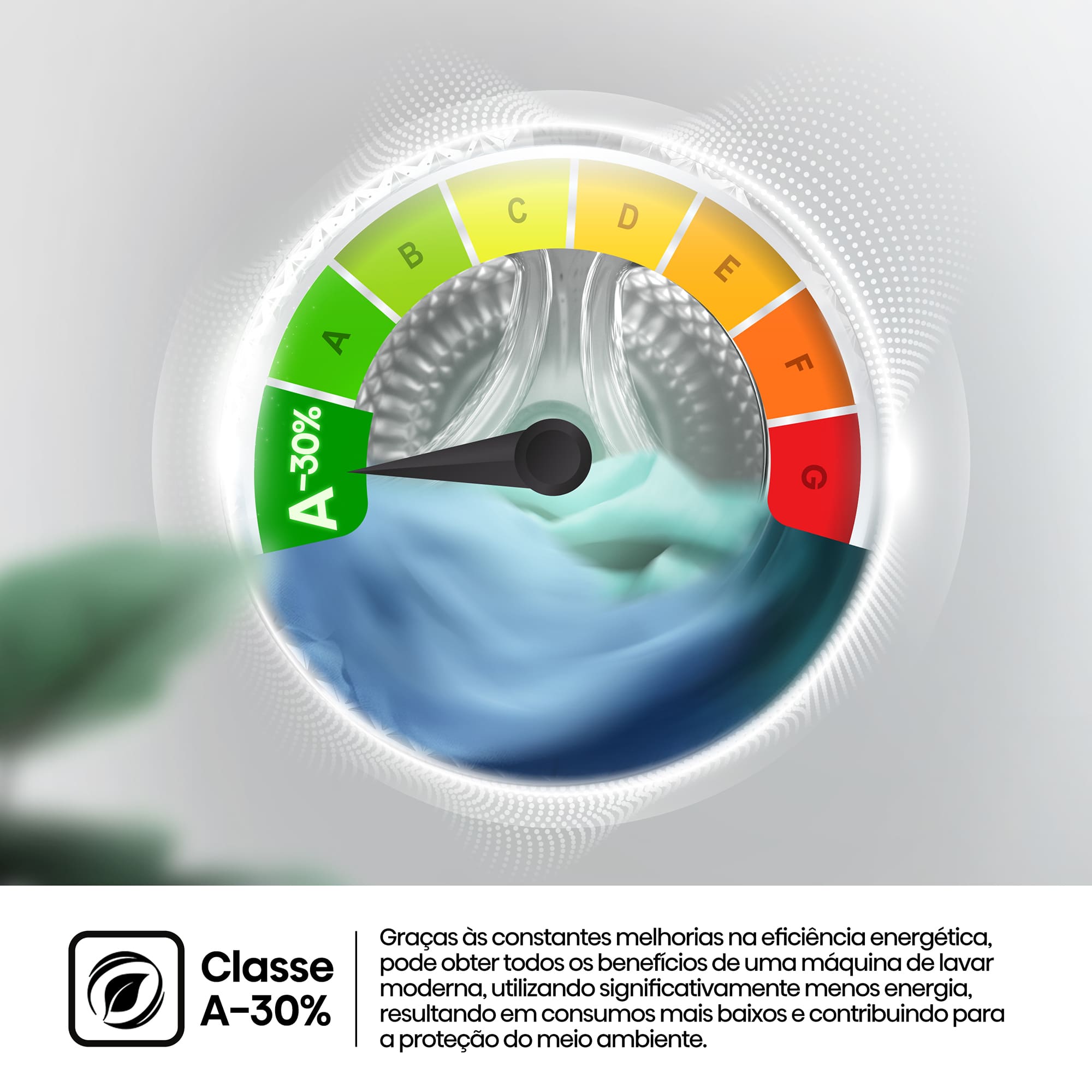 Hisense - WD3S8043BW3 – Máquina de Lavar e Secar Roupa Serie 3S, 8/5 Kg, Classe D/A -30%