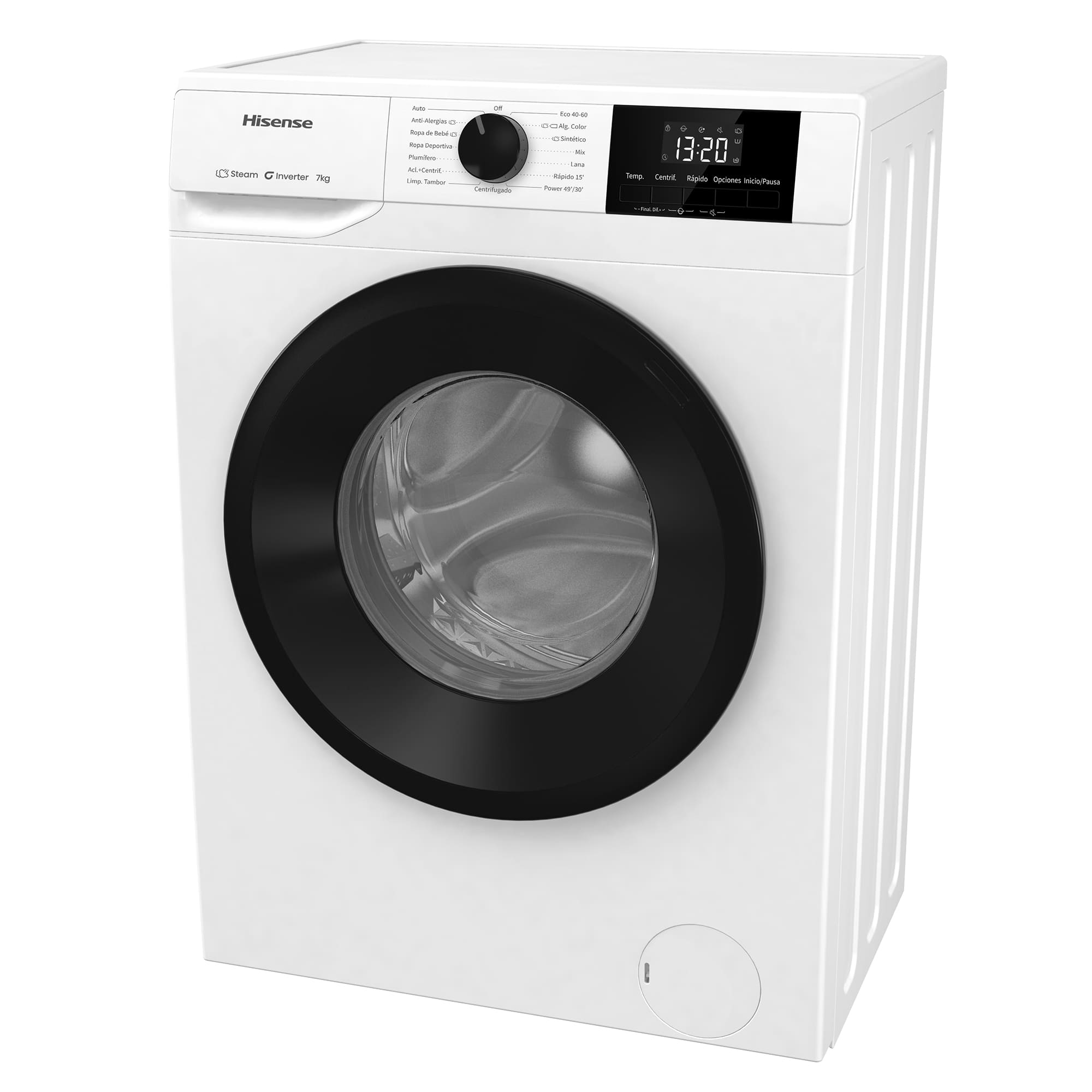 Hisense - WF1G7021BW – Máquina de Lavar Roupa Serie 1Q, 7Kg, Classe B