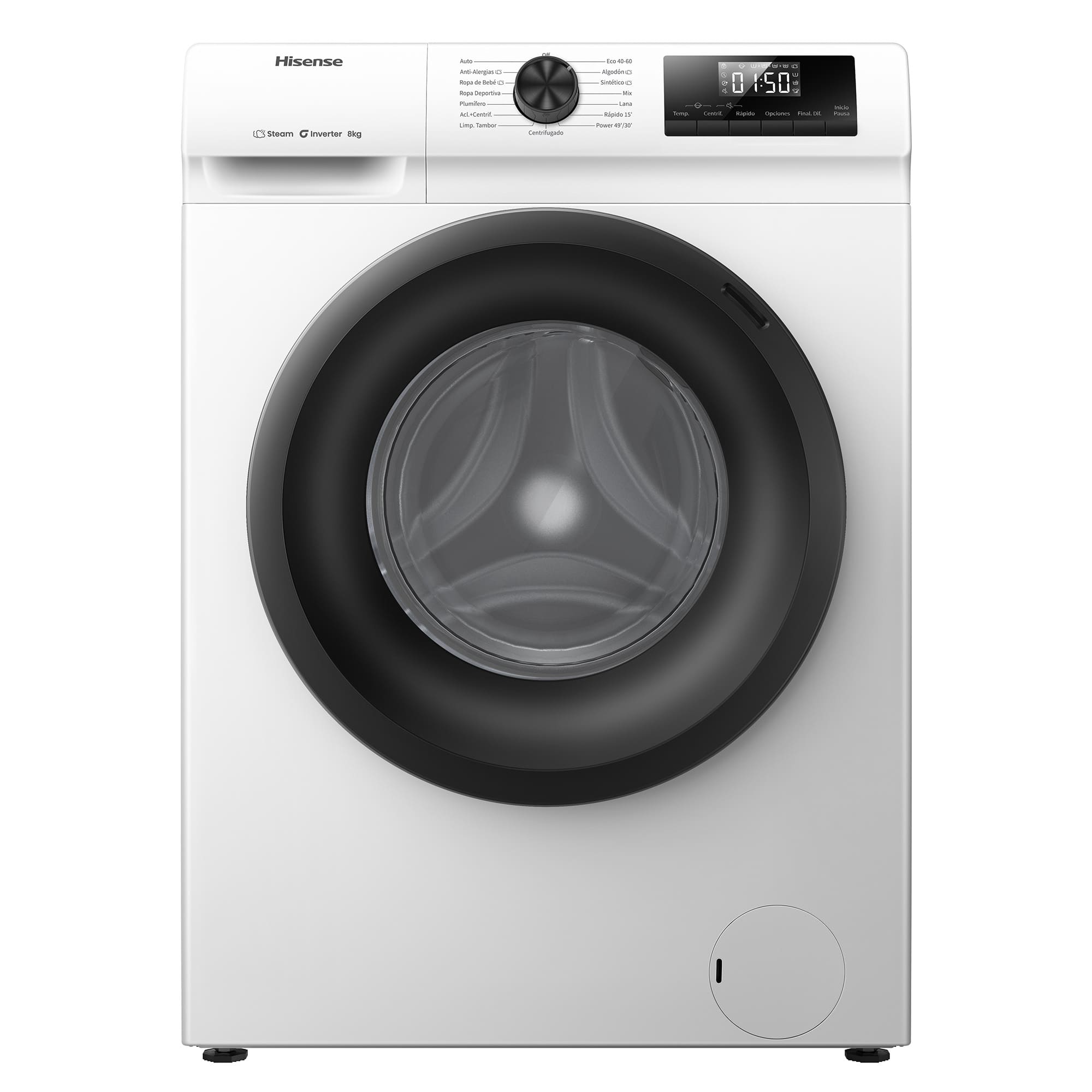 Hisense - WF1Q8041BW – Máquina de Lavar Roupa Serie 1Q, 8Kg, Classe A -20%