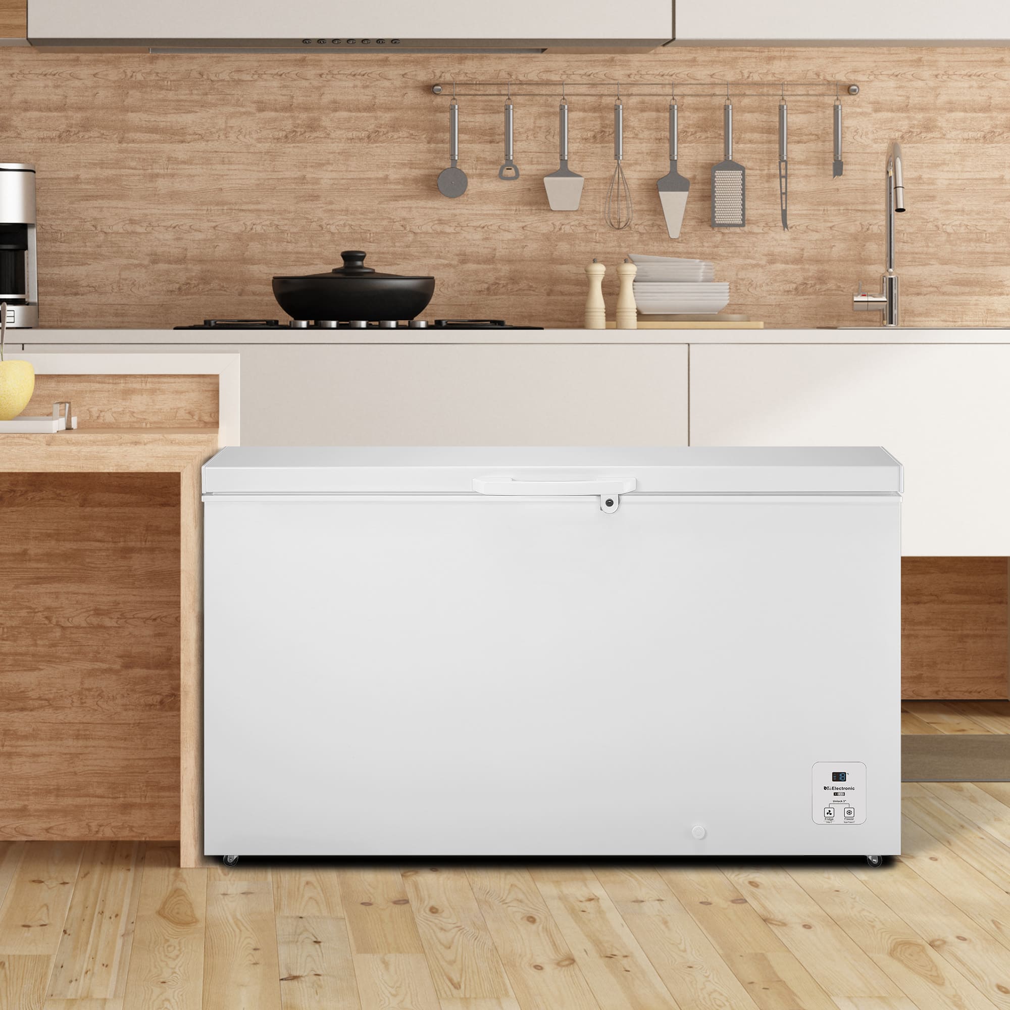 Hisense - FT546D4AWLYE – Arca Horizontal, Classe E, 420L