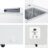 Horizontais FT386D4AWLYE – Arca Horizontal, Classe E, 297L