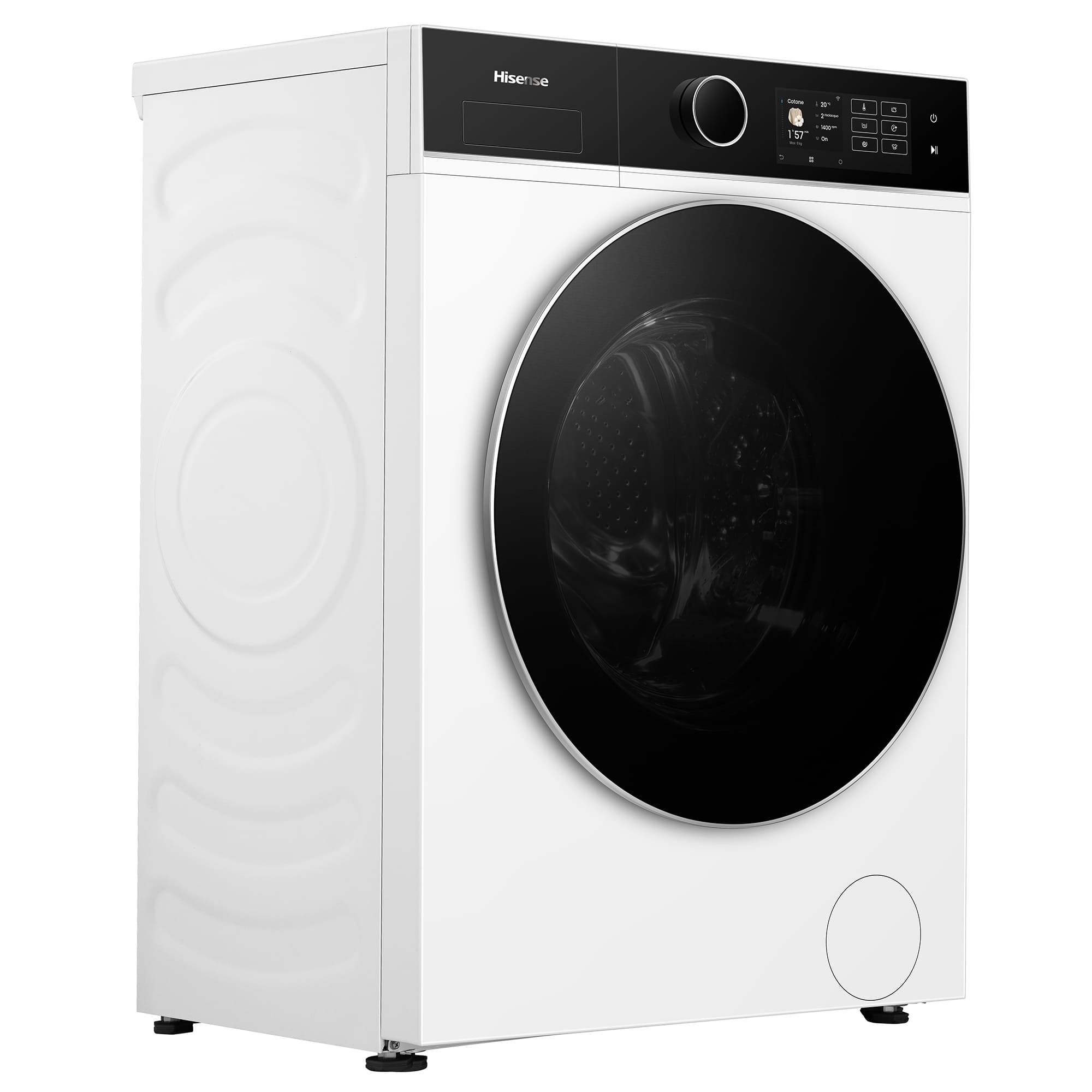 Hisense - WF5I8043BWF – Máquina de Lavar Roupa Serie 5i, 8Kg, Classe A