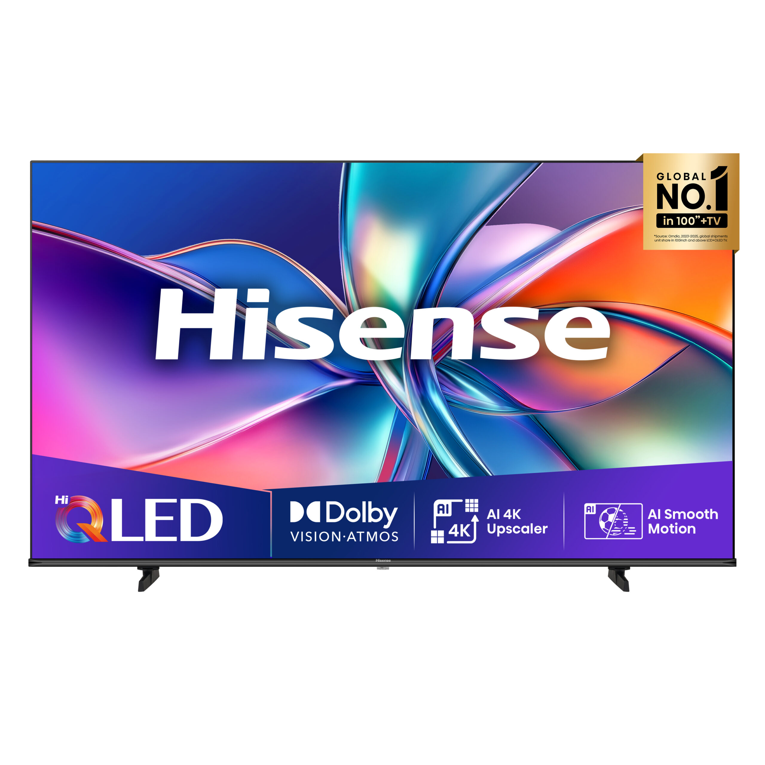 Hisense - Série E7Q QLED Smart TV 58E7Q, 58’’ com Dolby Vision & Atmos, , 