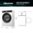 Máquinas de lavar WF3S9043BW3 – Máquina de Lavar Roupa Serie 3S, 9Kg, Classe A -30%