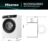 Máquinas de lavar e secar WD3S8043BW3 – Máquina de Lavar e Secar Roupa Serie 3S, 8/5 Kg, Classe D/A -30%