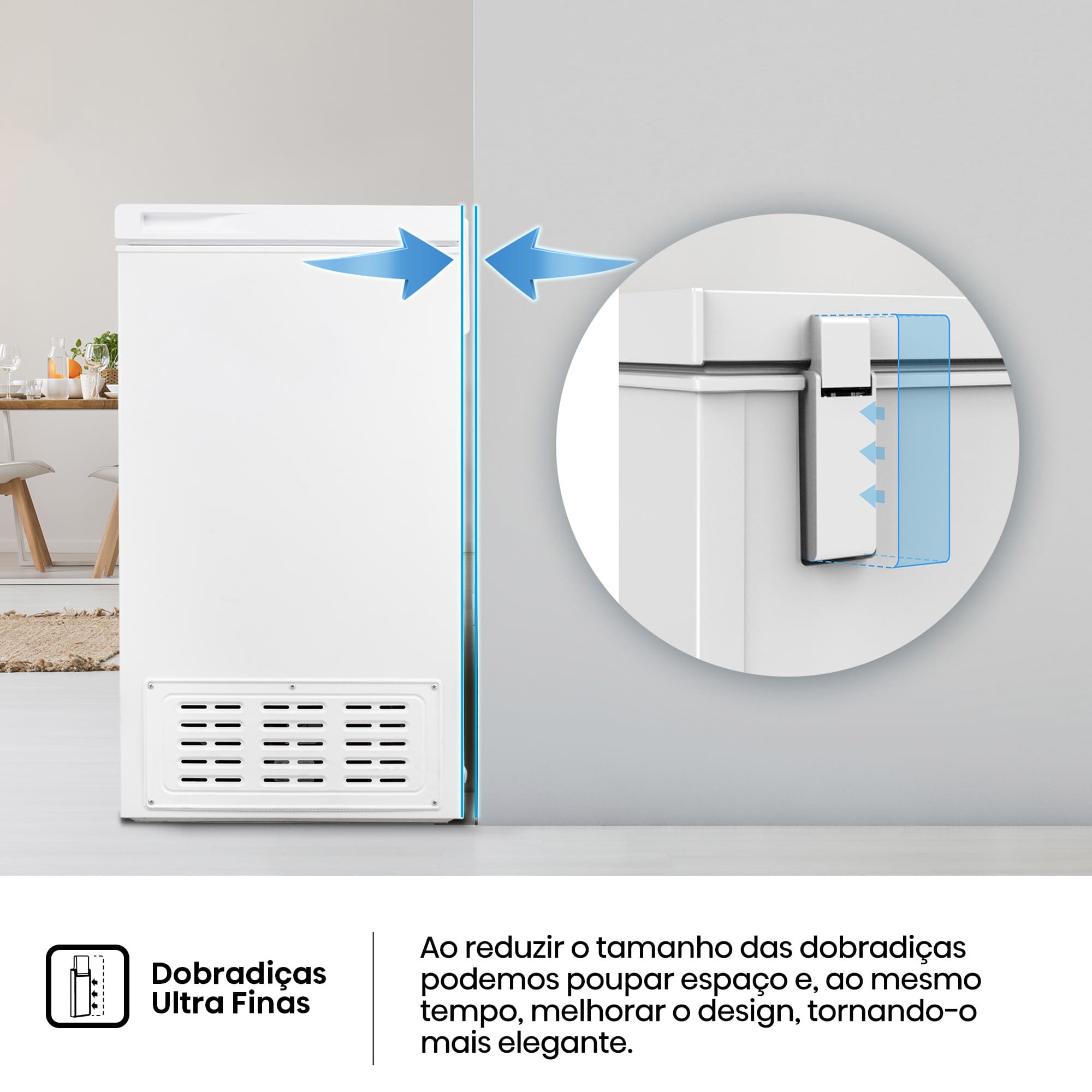 Hisense - FT247D4AWYLE – Arca Horizontal, Classe E, 191L