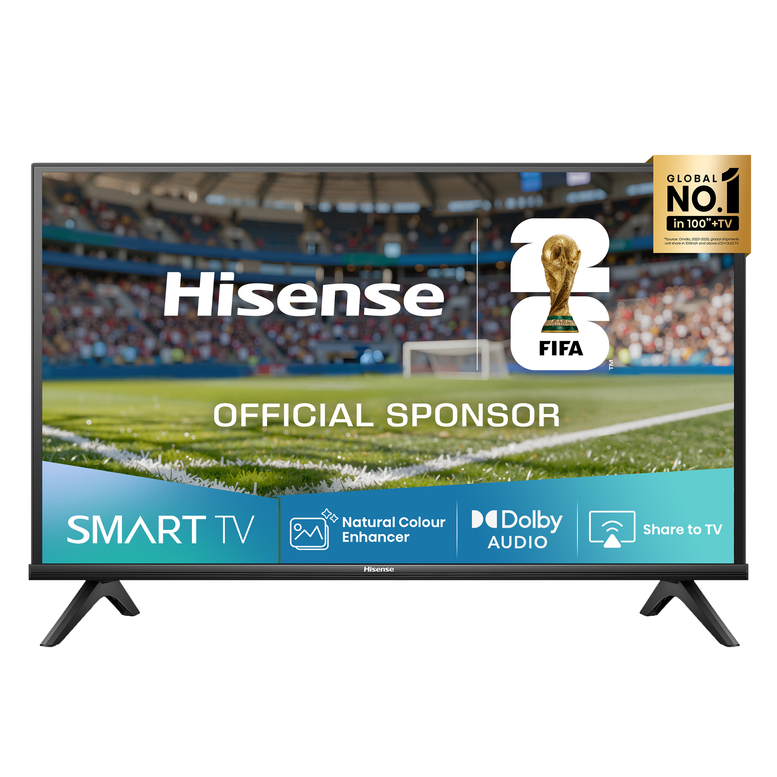 Série A4Q Smart TV FHD 40A4Q 40 polegadas, TV com Modo Jogo e som Dolby MS12