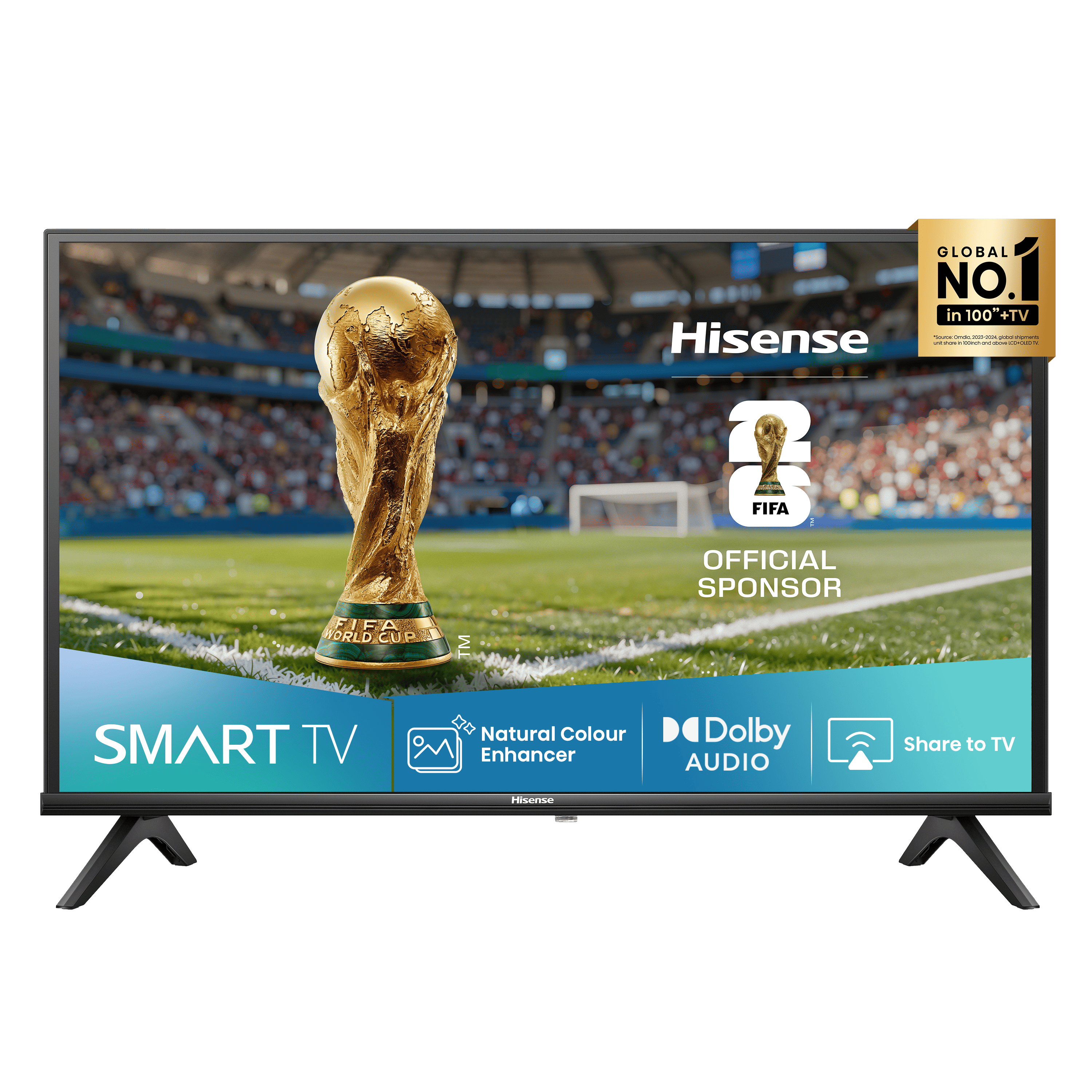 Série A4Q Smart TV FHD 40A4Q 40 polegadas, TV com Modo Jogo e som Dolby MS12