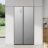 Kitchen fit RS3P538NAIE – Frigorífico Americano Side By Side Kitchen Fit, Classe E, 527L