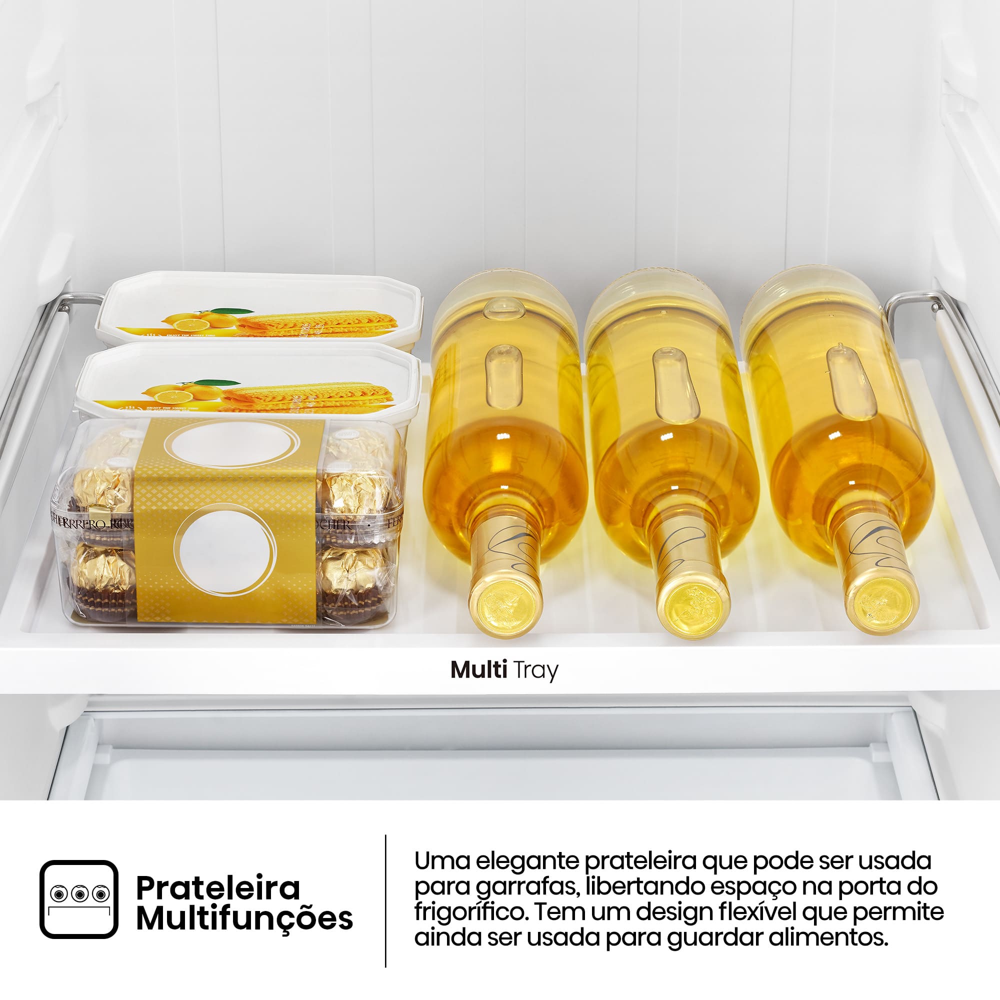Hisense - RS3P538NAIE – Frigorífico Americano Side By Side Kitchen Fit, Classe E, 527L