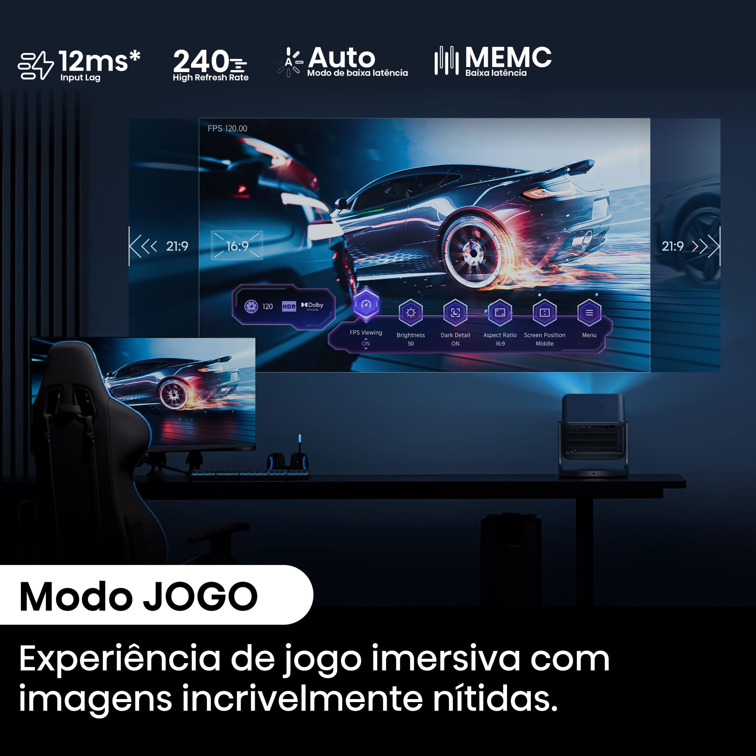 Hisense - Mini Projector Laser C2