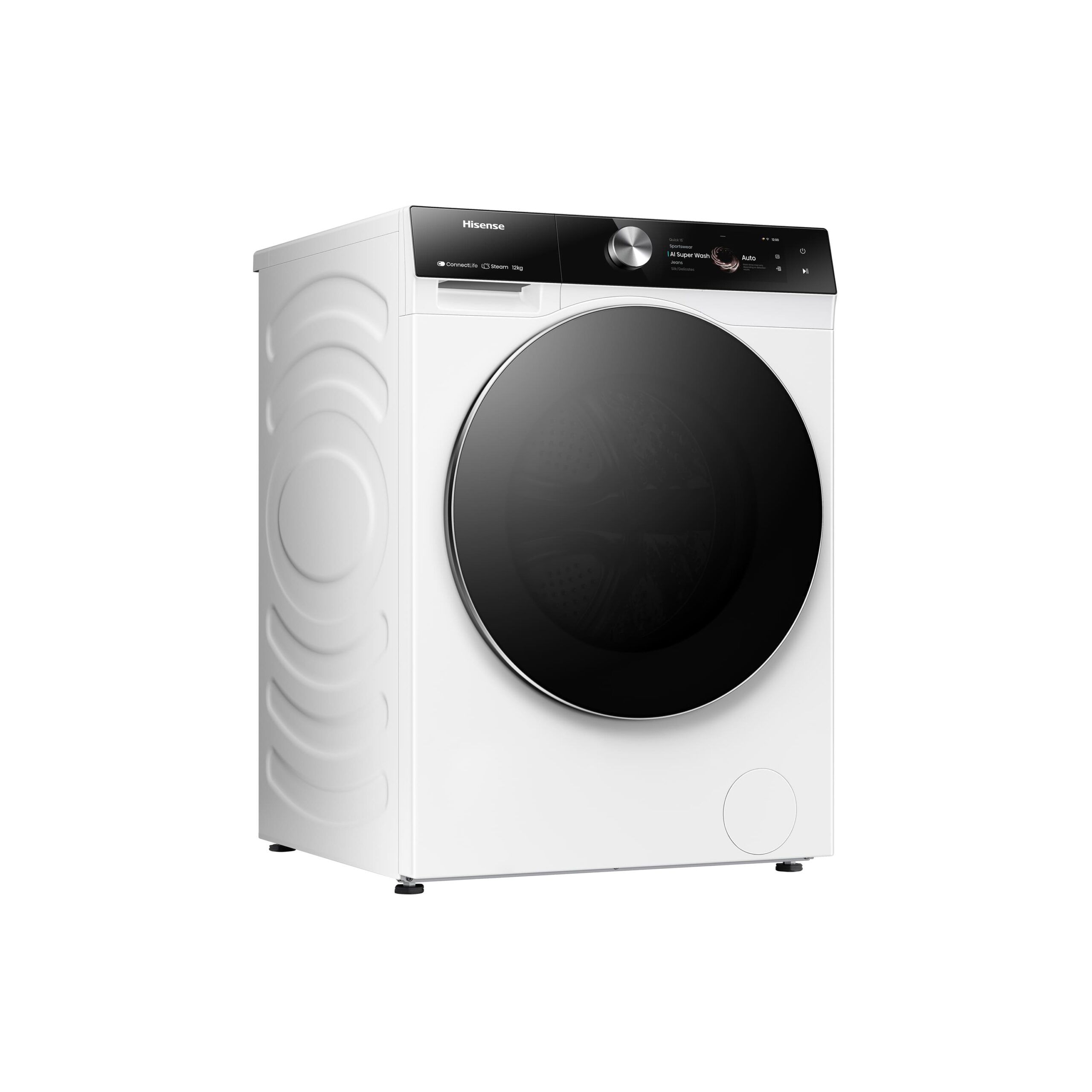 Hisense - WF7S1247BW – Máquina de Lavar Roupa Serie 7S, 12Kg, A -20%