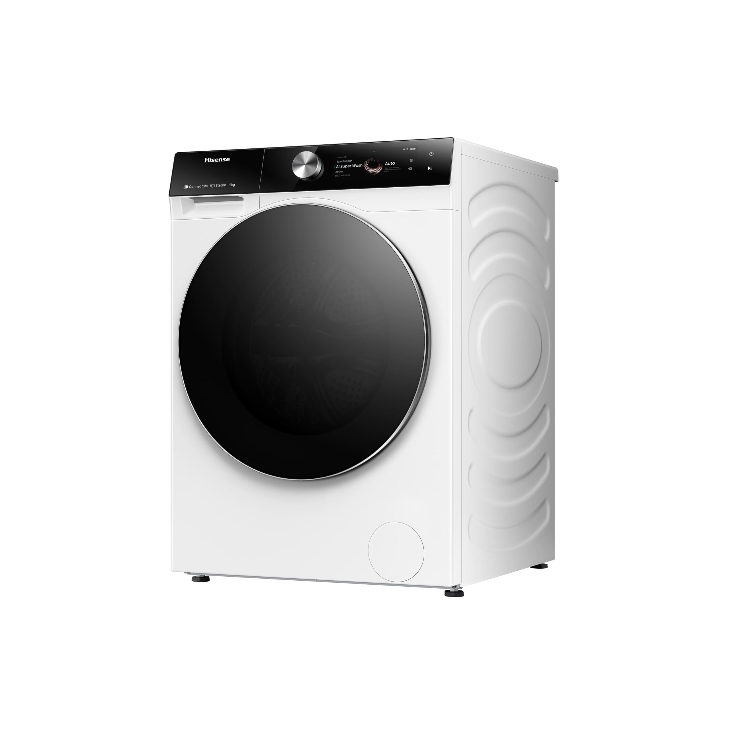Hisense - WF7S1247BW – Máquina de Lavar Roupa Serie 7S, 12Kg, A -20%