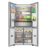 Kitchen fit RQ5P605NSVE – Frigorífico Americano Cross Door Kitchen Fit, Classe E, 591L