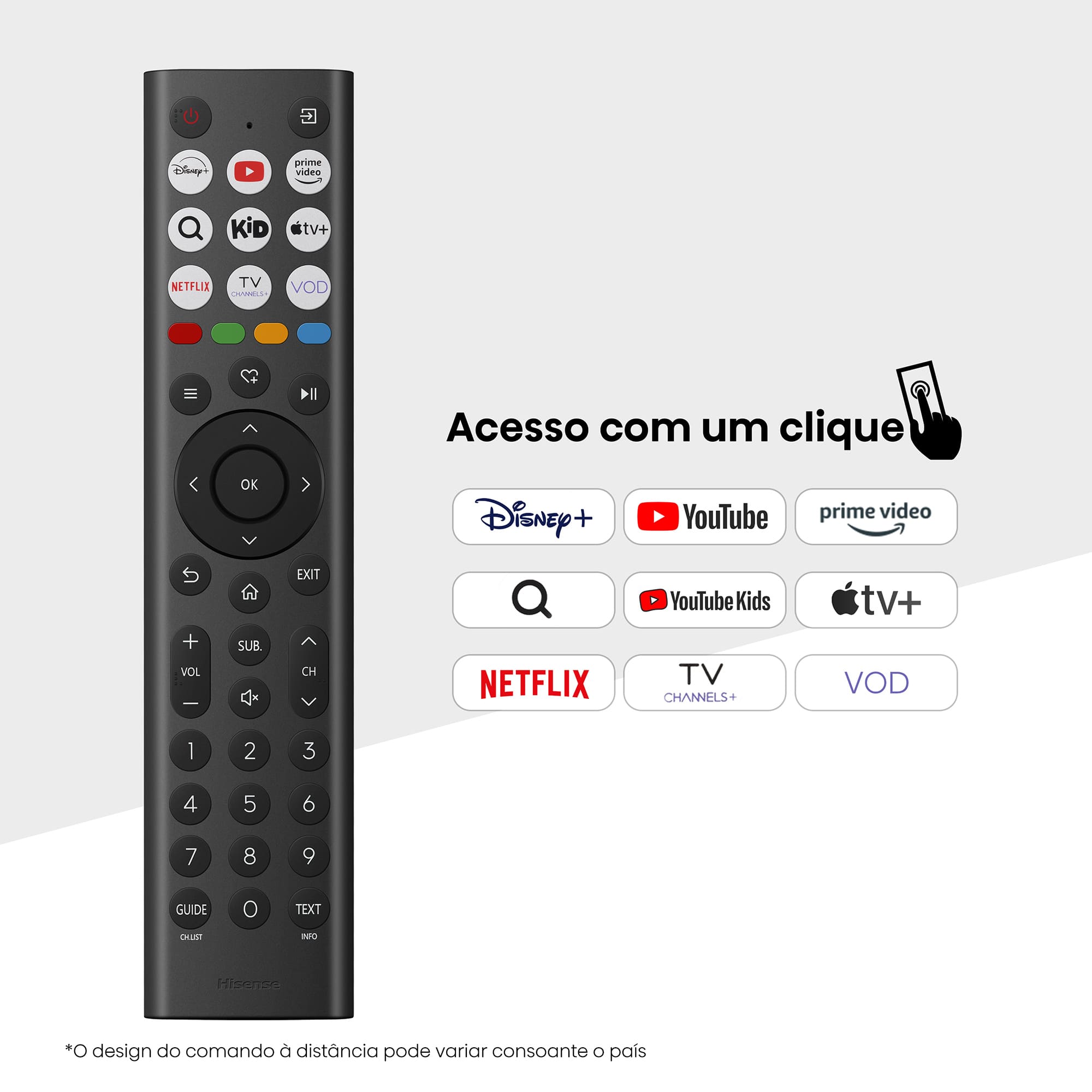 Hisense - 40A4Q: Smart TV FHD 40 polegadas, TV com Modo Jogo e som Dolby MS12