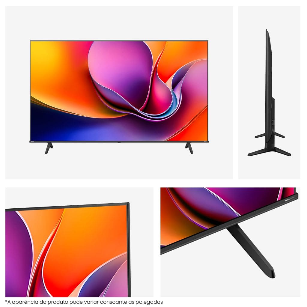 Hisense - Smart TV 4K 58A6Q 58’’ com Dolby Vision