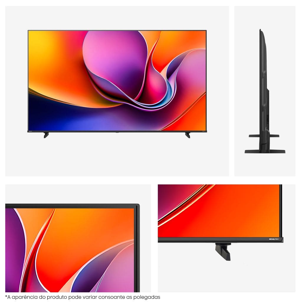 Hisense - Smart TV 4K 85A6Q 85’’ com Dolby Vision