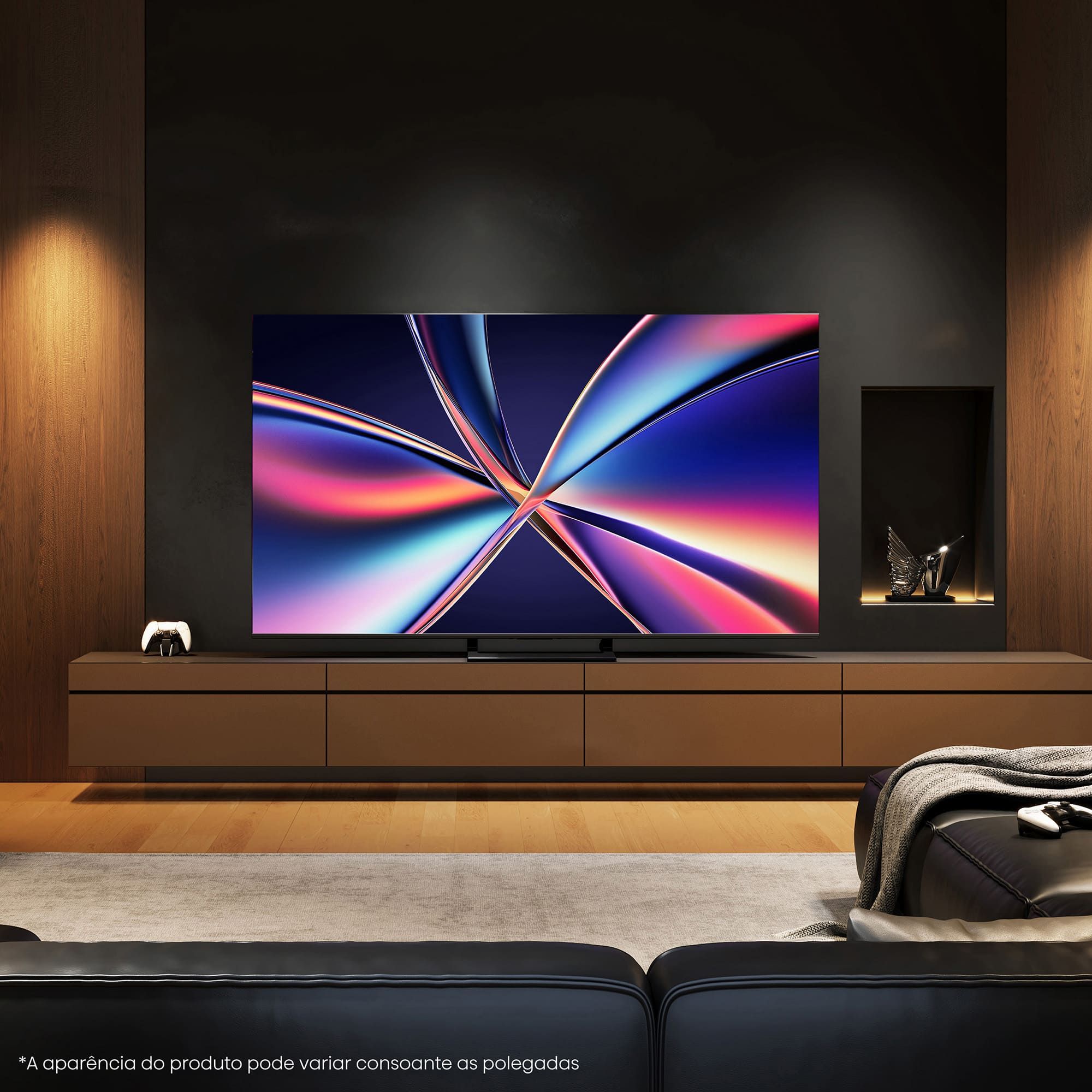 Hisense - Mini-LED TV 55E8Q 55’’ com Quantum Dot