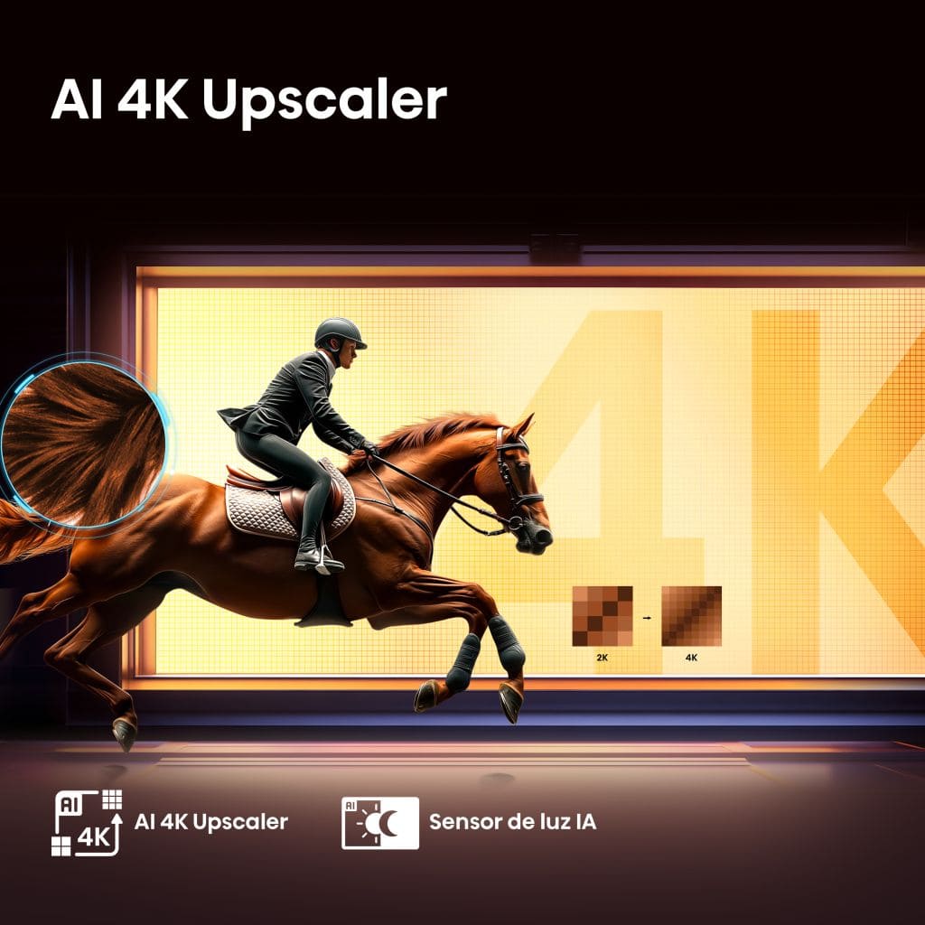 Hisense - Smart TV 4K 58A6Q 58’’ com Dolby Vision
