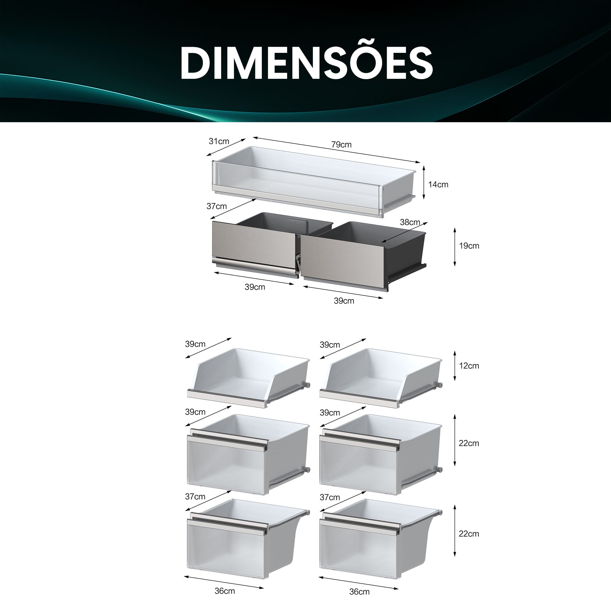 Hisense - RQ5P605NSVE – Frigorífico Americano Cross Door Kitchen Fit, Classe E, 591L