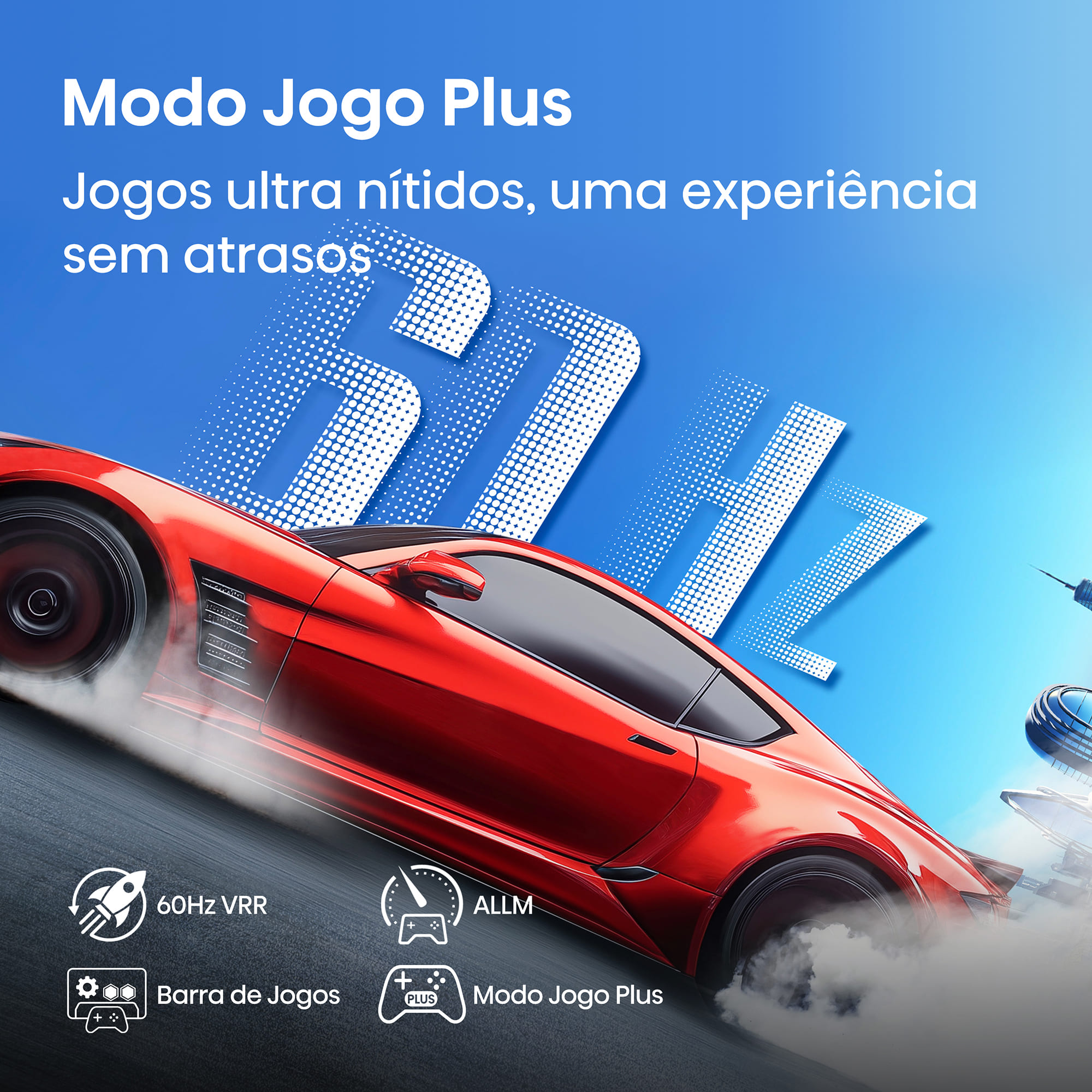 Hisense - QLED Smart TV 85E7Q, 85’’ com Dolby Vision & Atmos