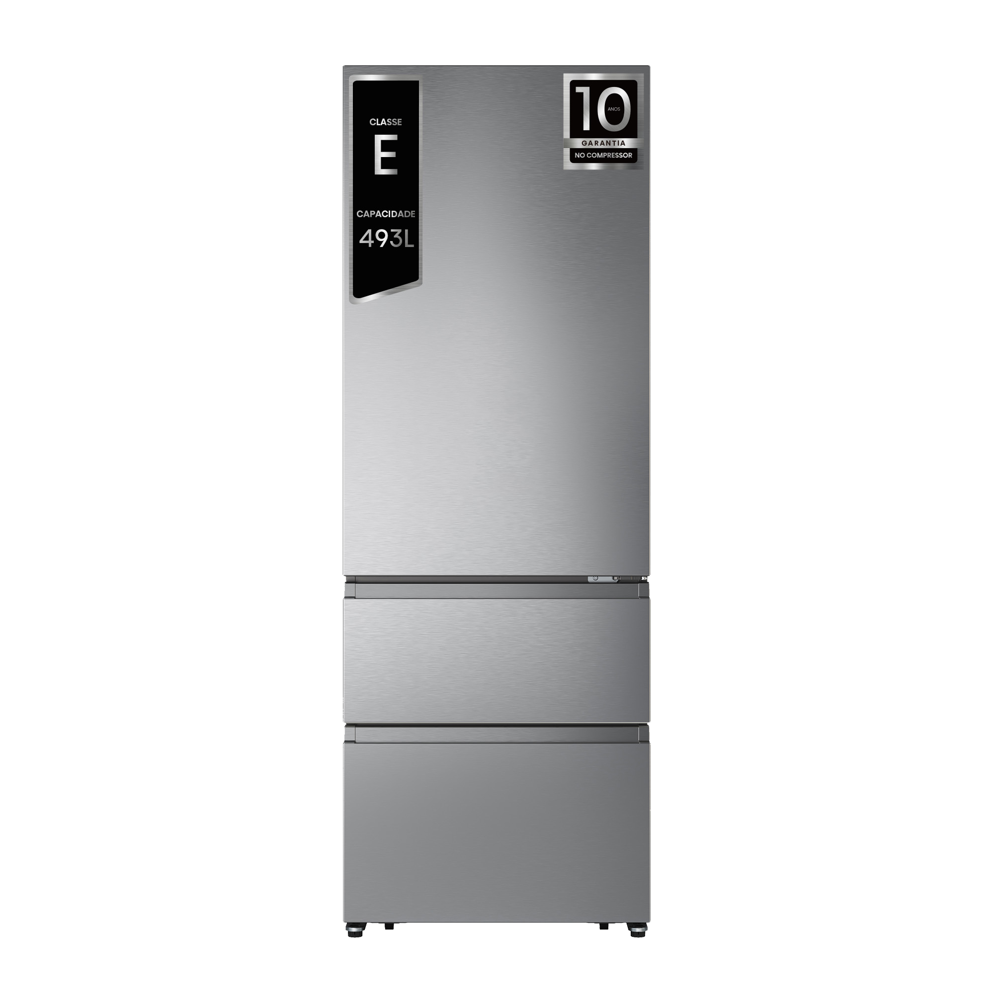 RT641N4AIE - Combinado 3 Portas, Classe E, 493L