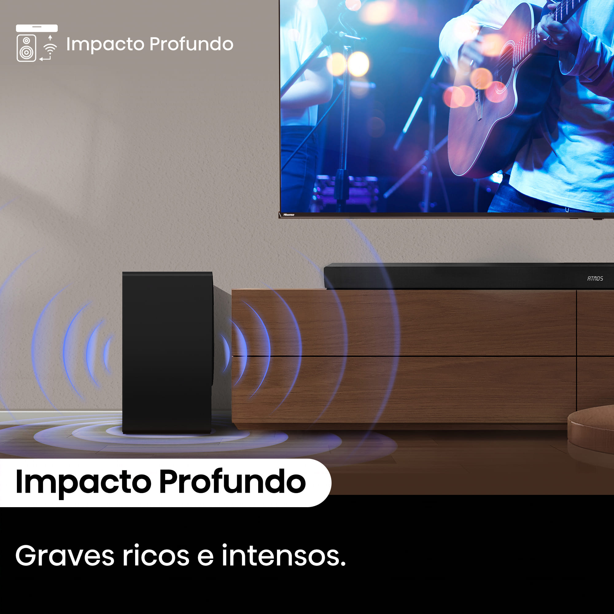 Hisense - Soundbar Hisense Série AX AX5100Q