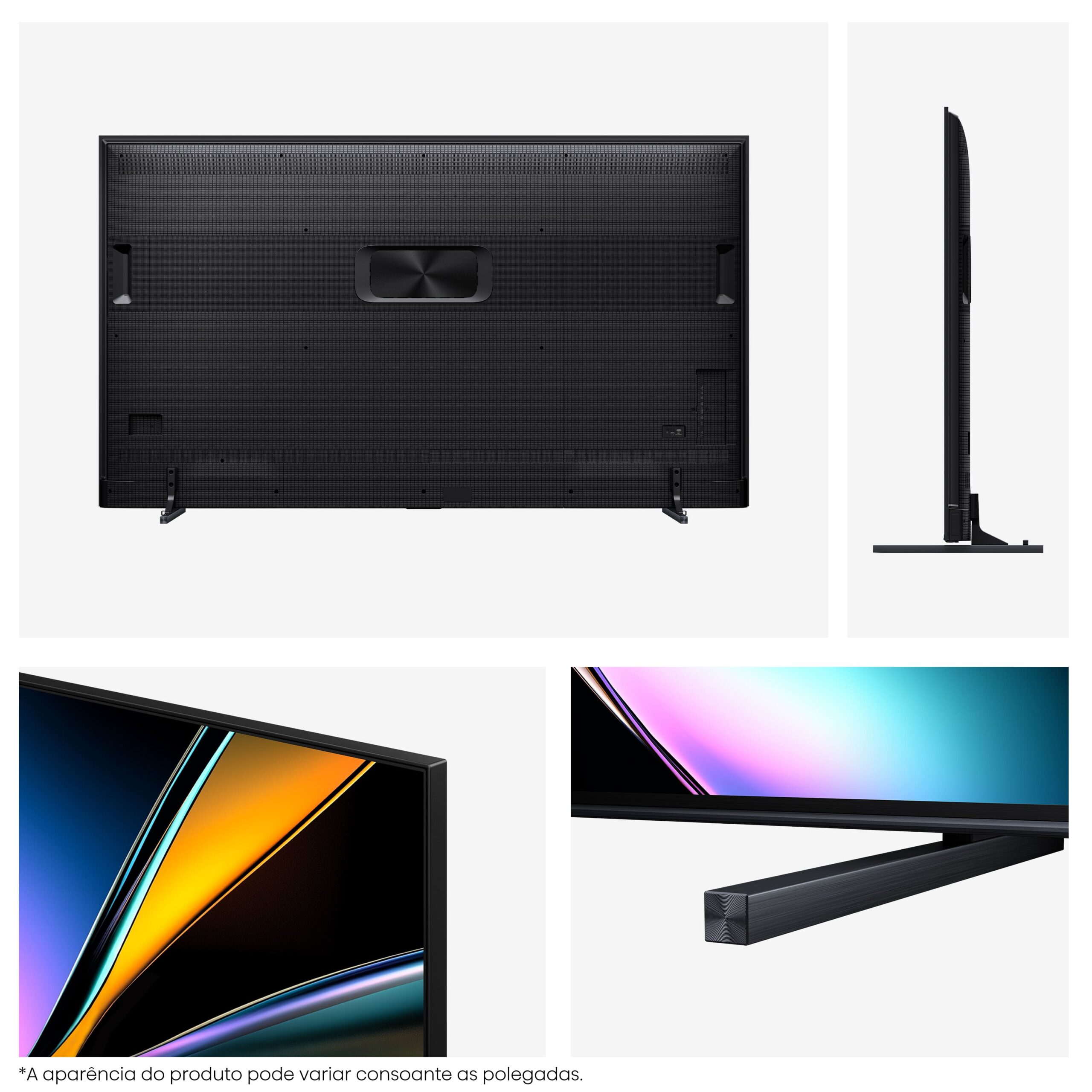 Hisense - Série U7Q Pro Mini-Led TV 100U7Q Pro Smart TV 100 Polegadas, com Quantum Dot Colour