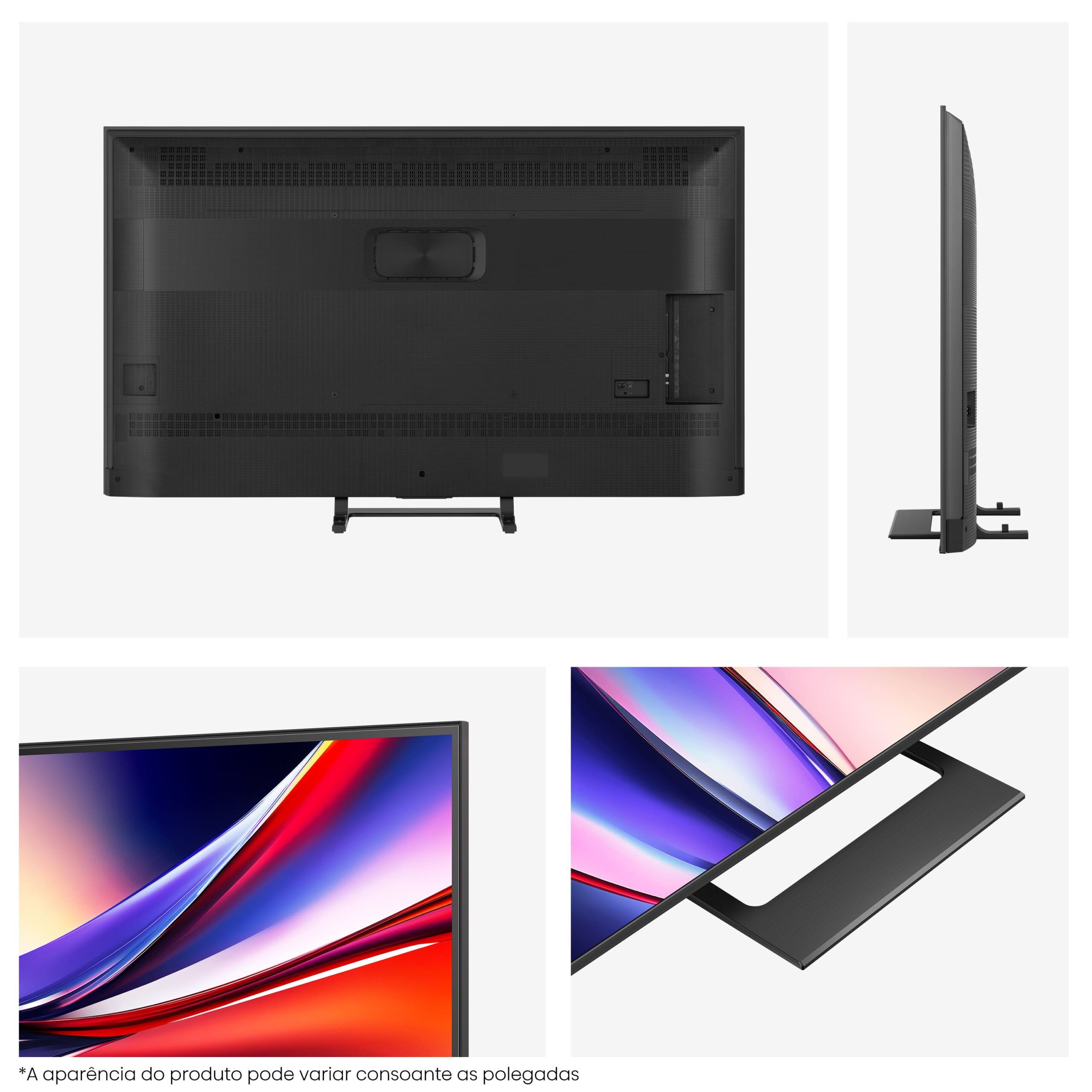Hisense - Série A7Q QLED TV 75A7Q Smart TV 75 Polegadas TV com Dolby Vision & Atmos