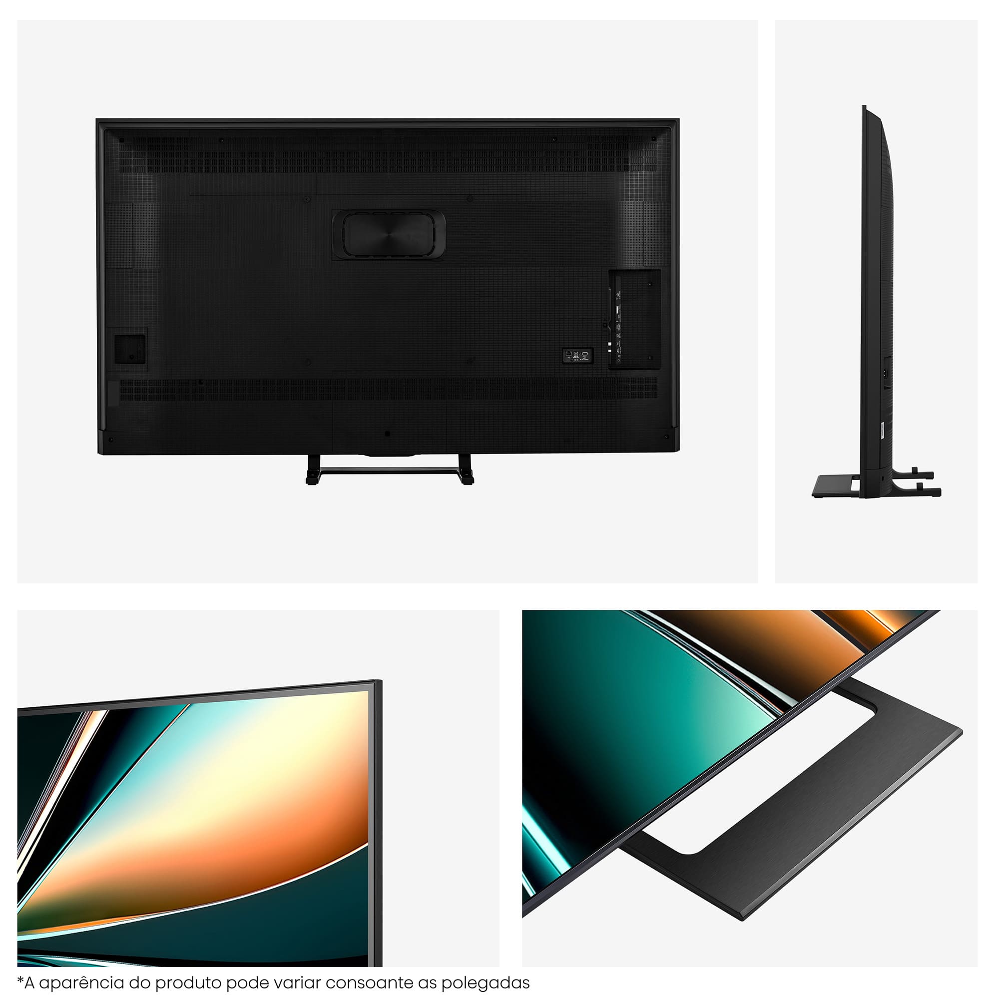 Hisense - Série U7Q Mini-Led TV 65U7Q Smart TV 65 Polegadas, TV com Quantum Dot Colour
