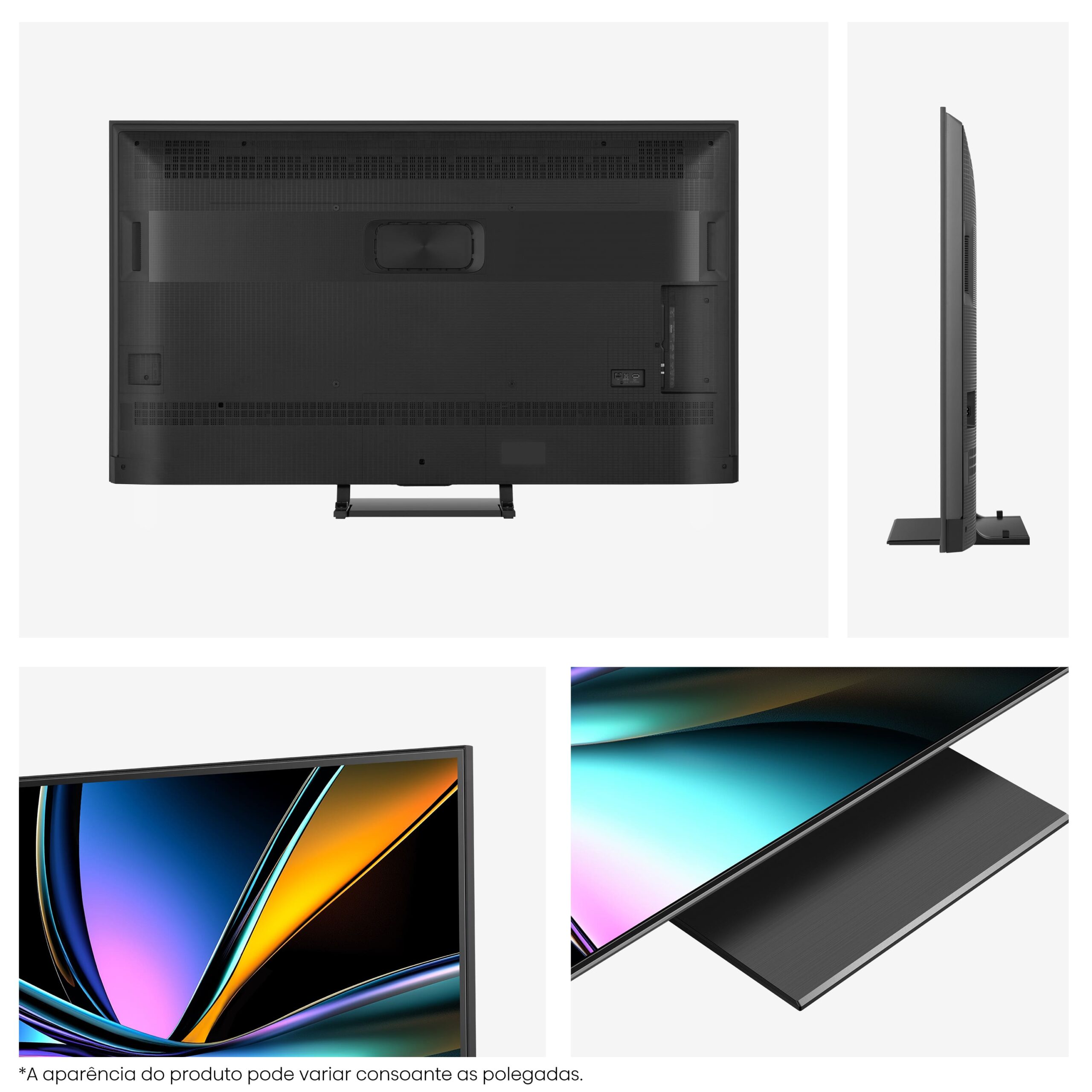 Hisense - Série U7Q Pro Mini-Led TV 75U7Q Pro Smart TV 75 Polegadas, com Quantum Dot Colour