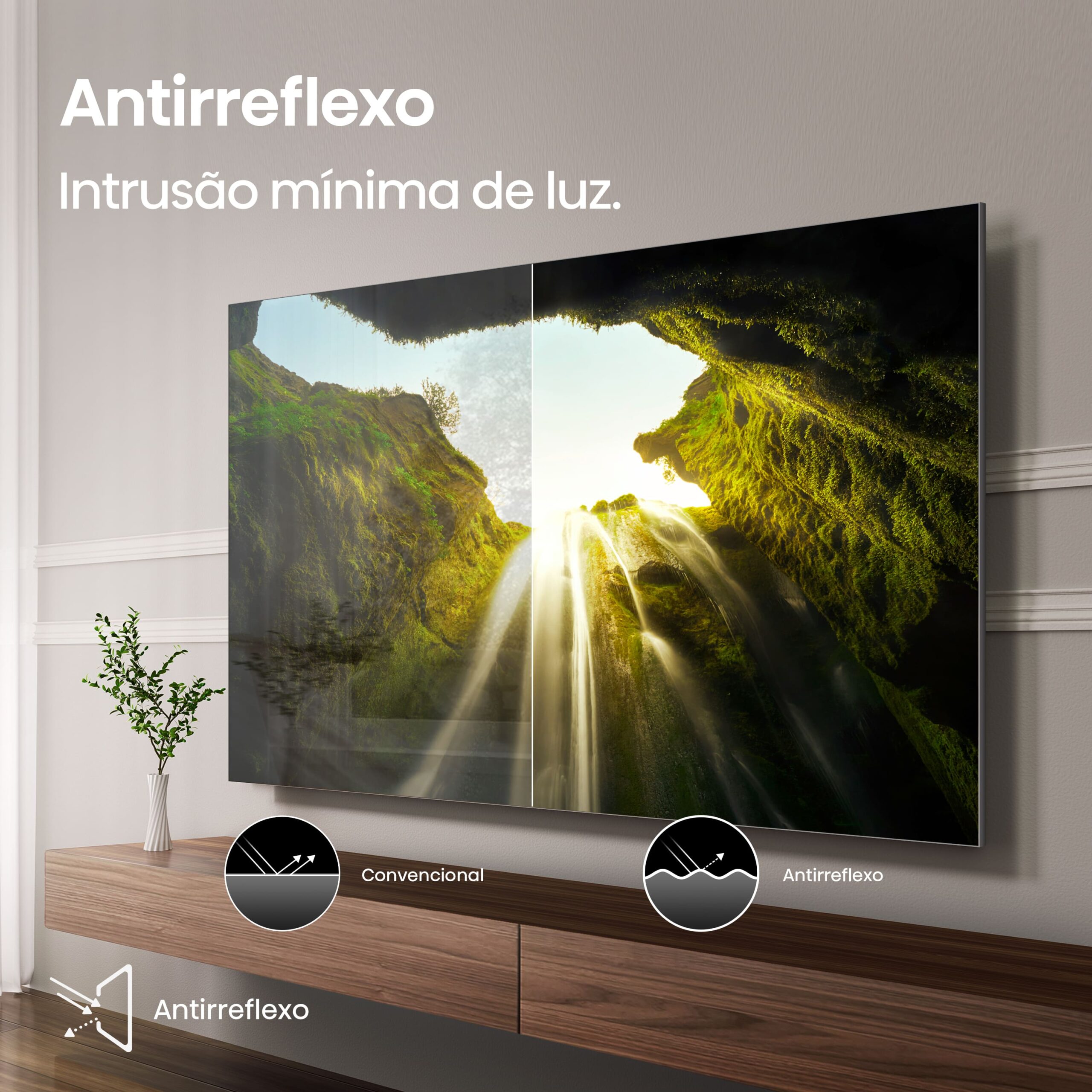 Hisense - Série U7Q Pro Mini-Led TV 100U7Q Pro Smart TV 100 Polegadas, com Quantum Dot Colour