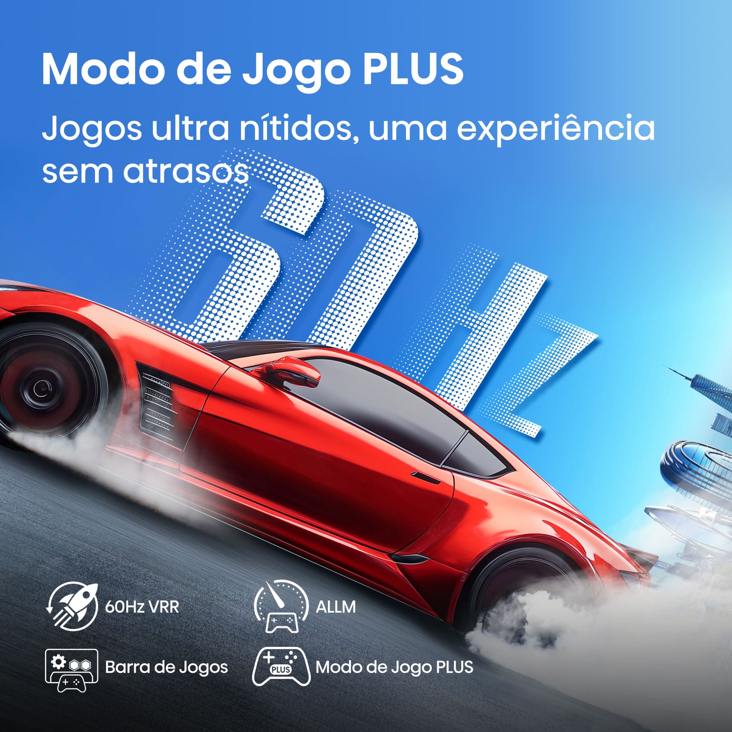 Hisense - Série A7Q QLED TV 75A7Q Smart TV 75 Polegadas TV com Dolby Vision & Atmos