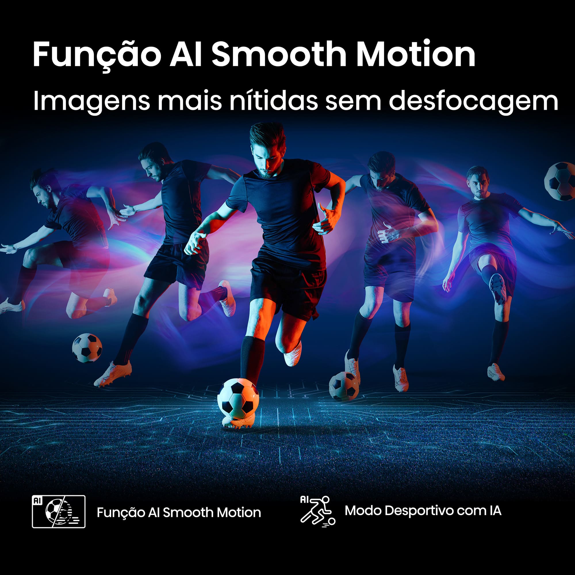 Hisense - Série E7Q PRO QLED TV 55E7Q PRO Gaming TV 55 Polegadas com modo jogo 144Hz