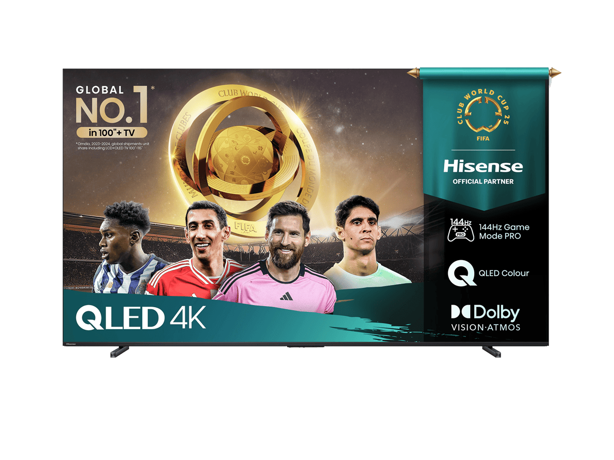 Hisense - Série E7Q PRO QLED TV 100E7Q PRO Gaming TV 100 Polegadas com modo jogo 144Hz, , 