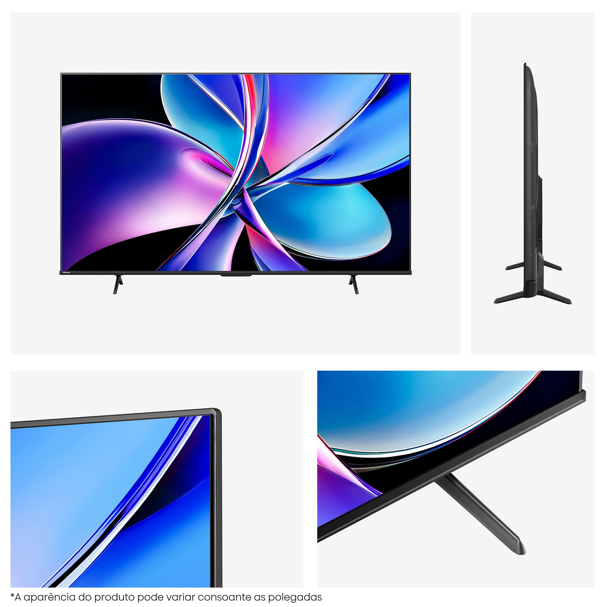 Hisense - Série E7Q PRO QLED TV 55E7Q PRO Gaming TV 55 Polegadas com modo jogo 144Hz