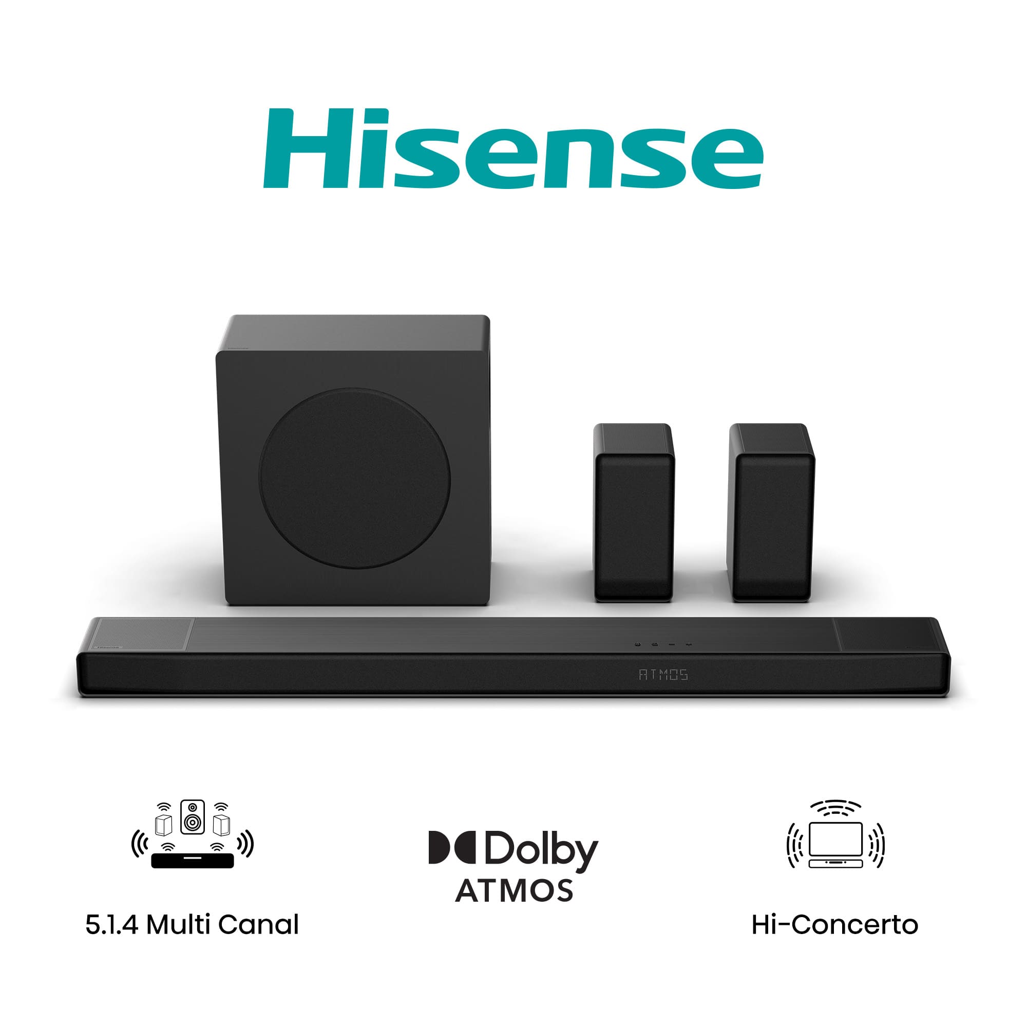 Hisense - Soundbar Hisense Série AX AX5140Q – BREVEMENTE