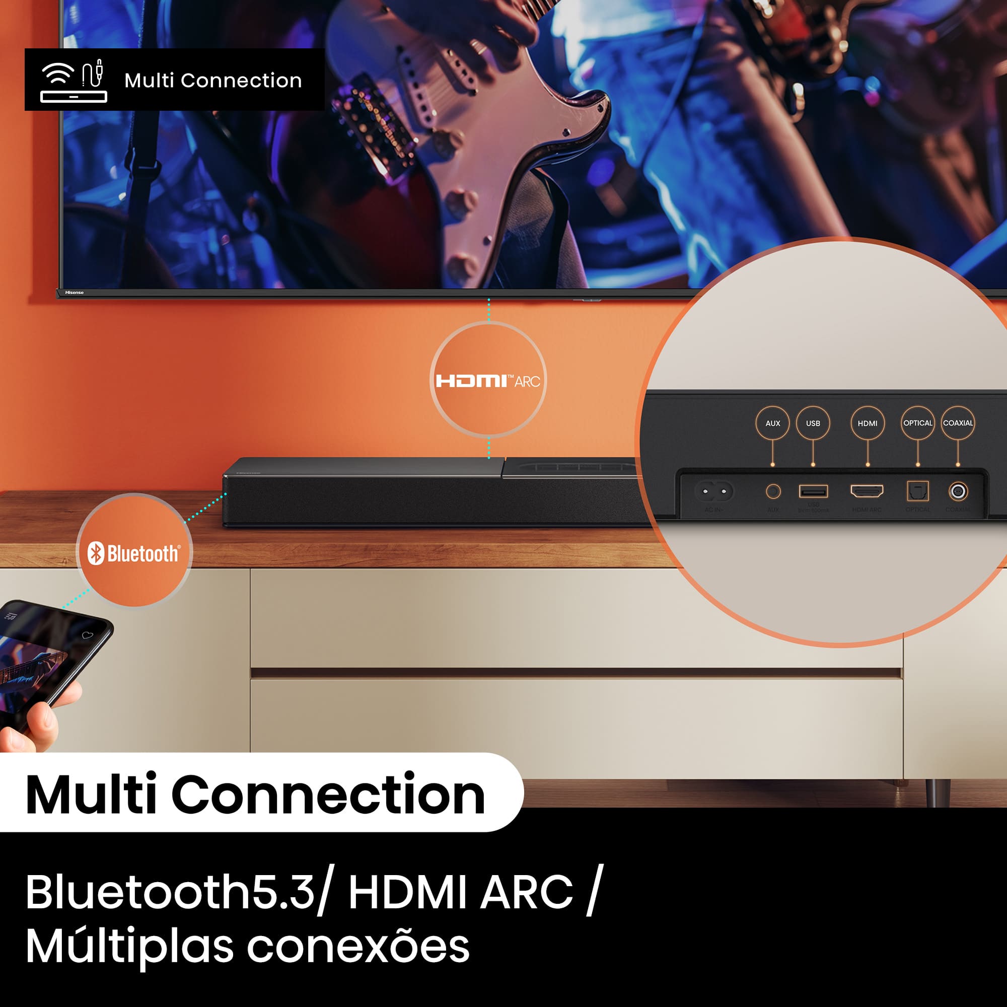 Hisense - Soundbar HS2000 – BREVEMENTE