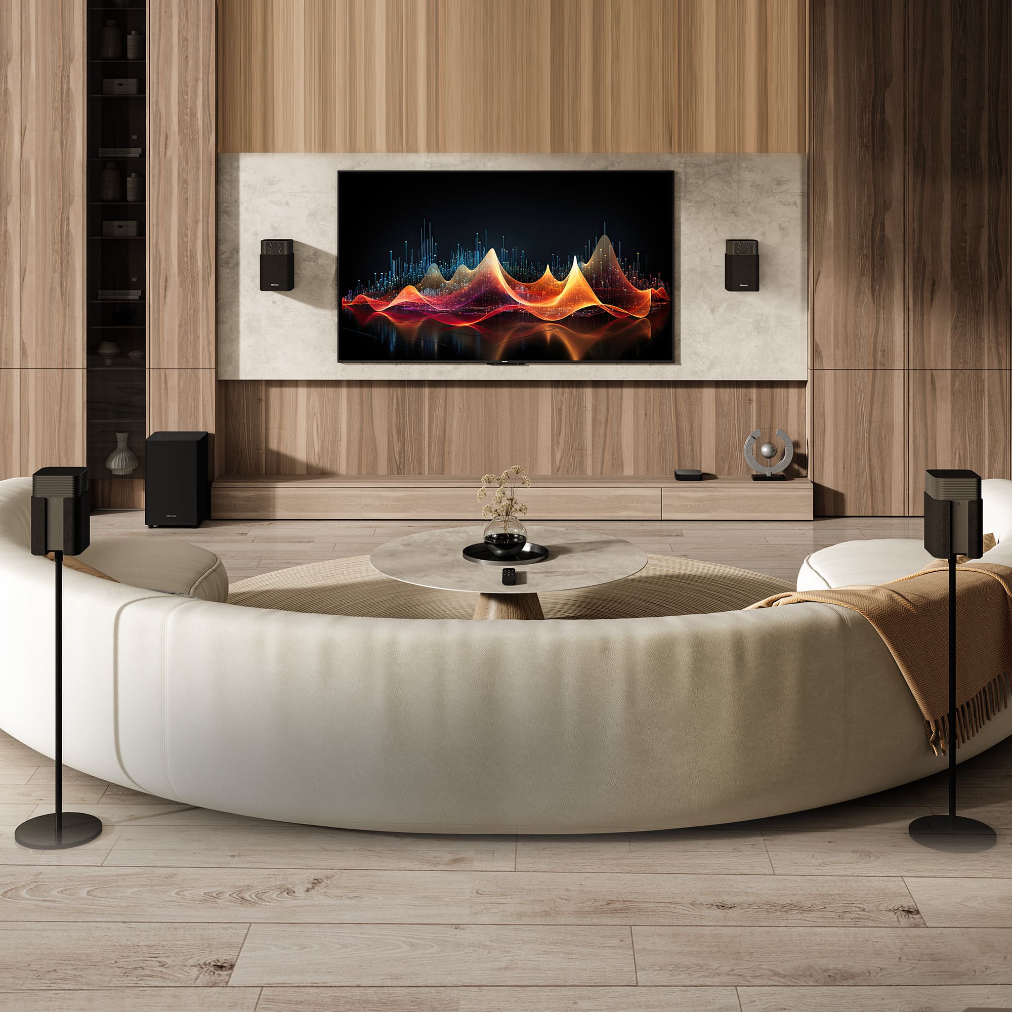 Hisense - Soundbar Hisense Série Flex HT Saturn – BREVEMENTE