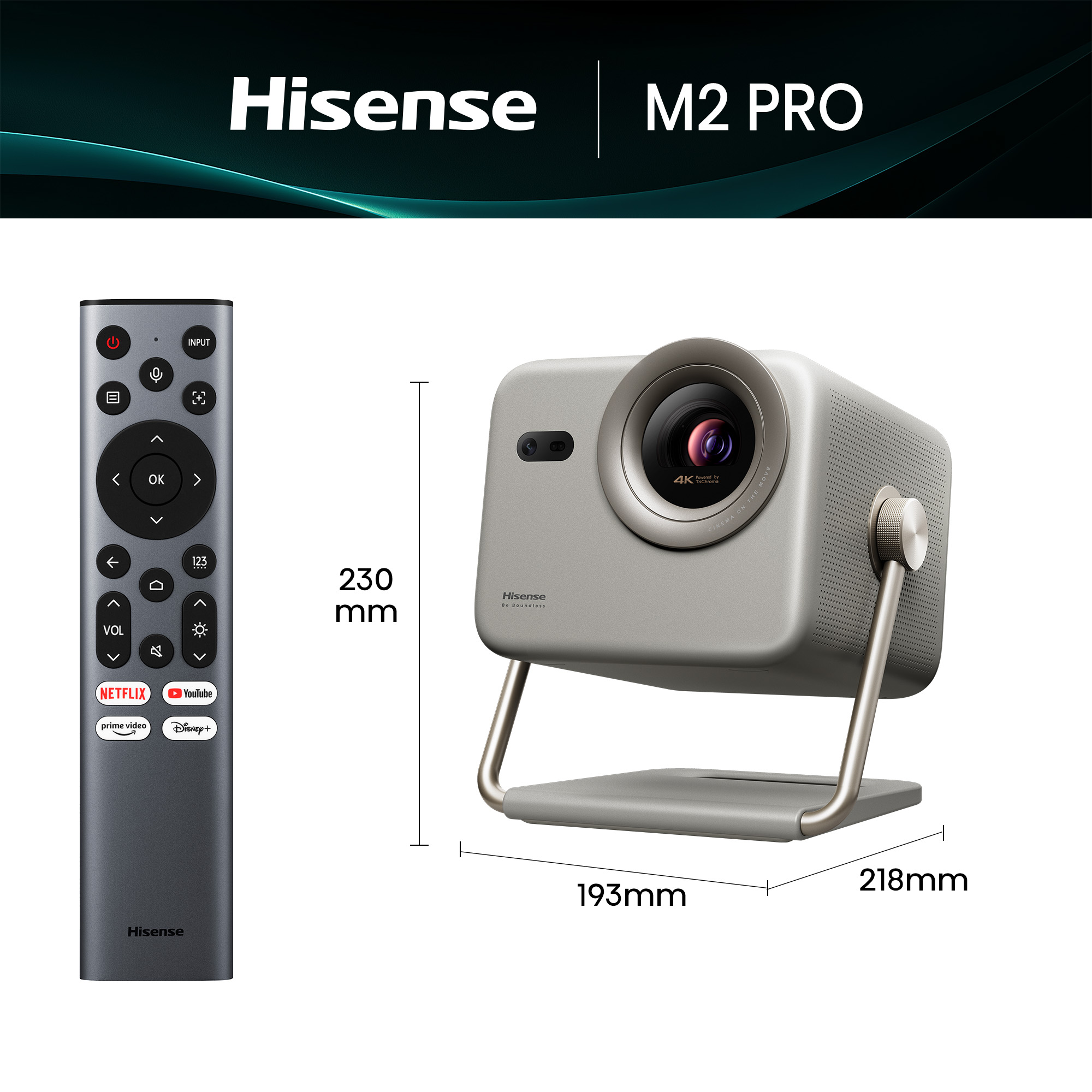 Hisense - Mini Projetor Laser M2 Pro – BREVEMENTE