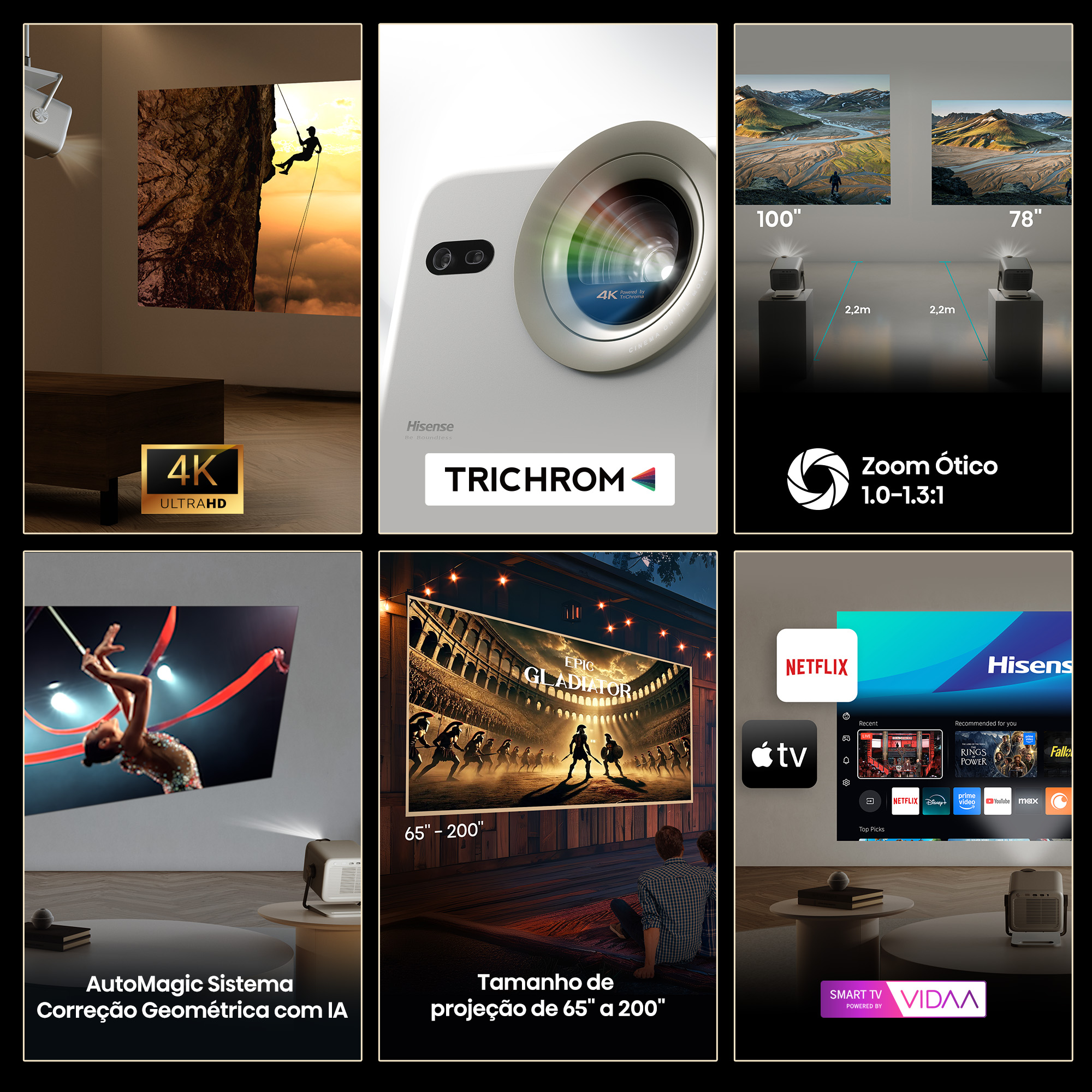 Hisense - Mini Projetor Laser M2 Pro – BREVEMENTE
