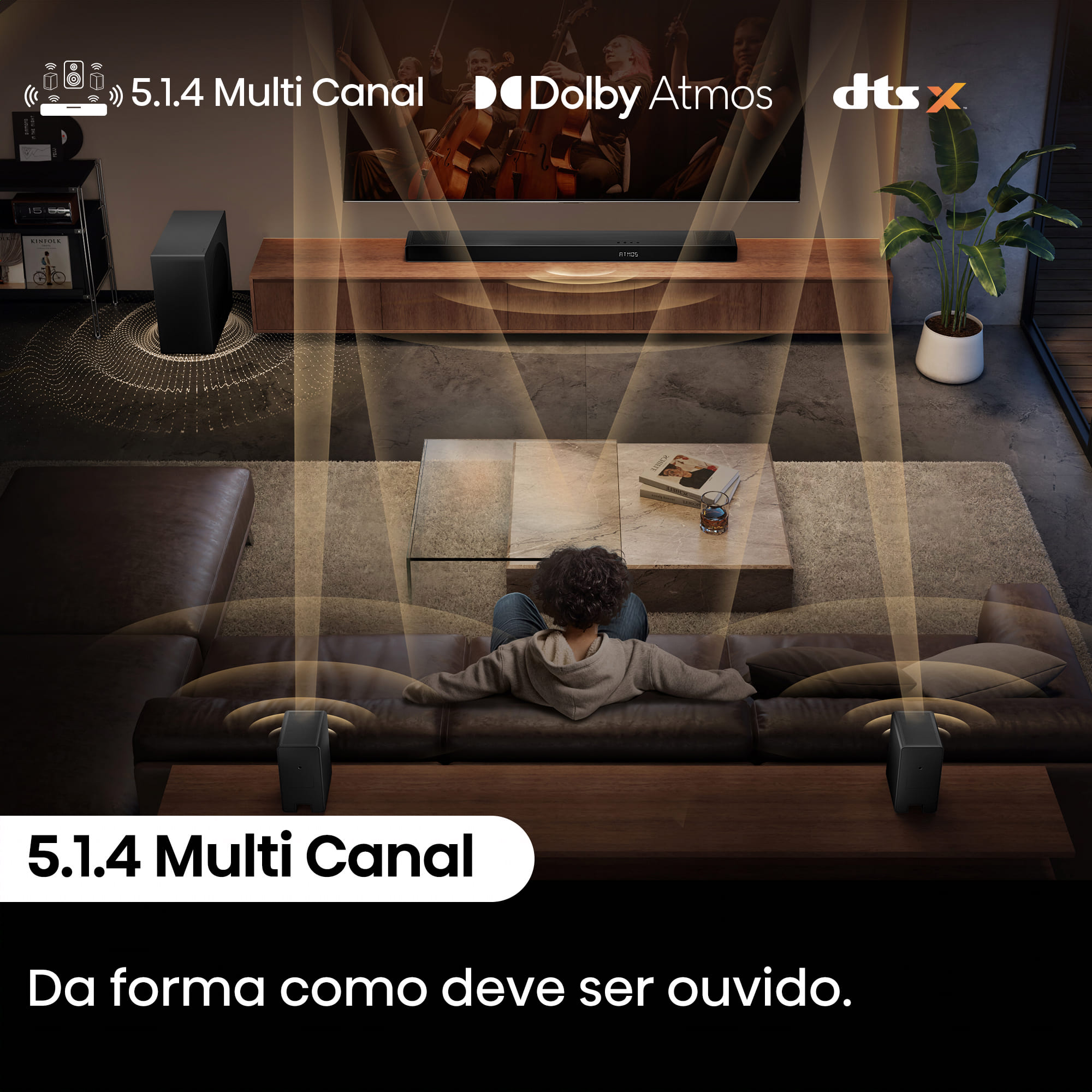 Hisense - Soundbar Hisense Série AX AX5140Q – BREVEMENTE