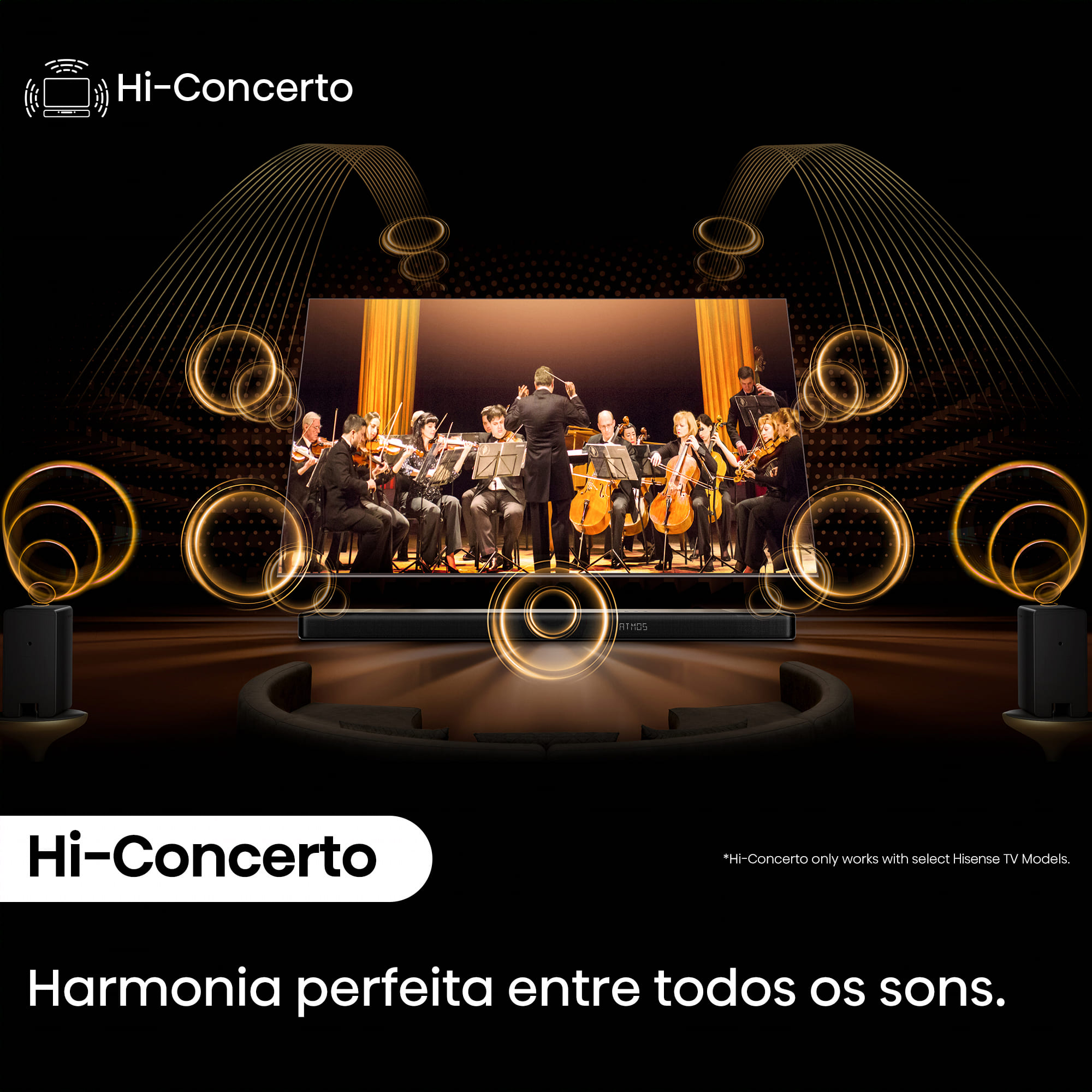 Hisense - Soundbar Hisense Série AX AX5140Q – BREVEMENTE