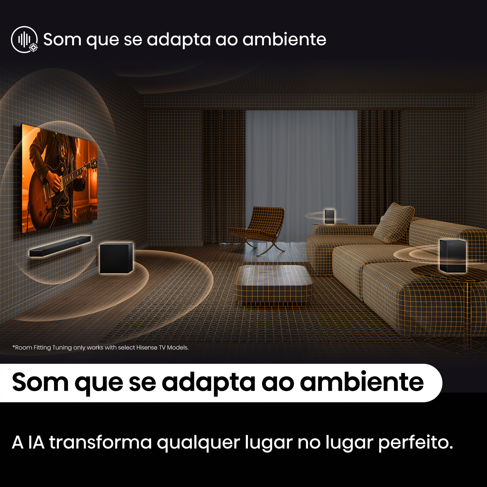 Hisense - Soundbar Hisense Série AX AX5140Q – BREVEMENTE