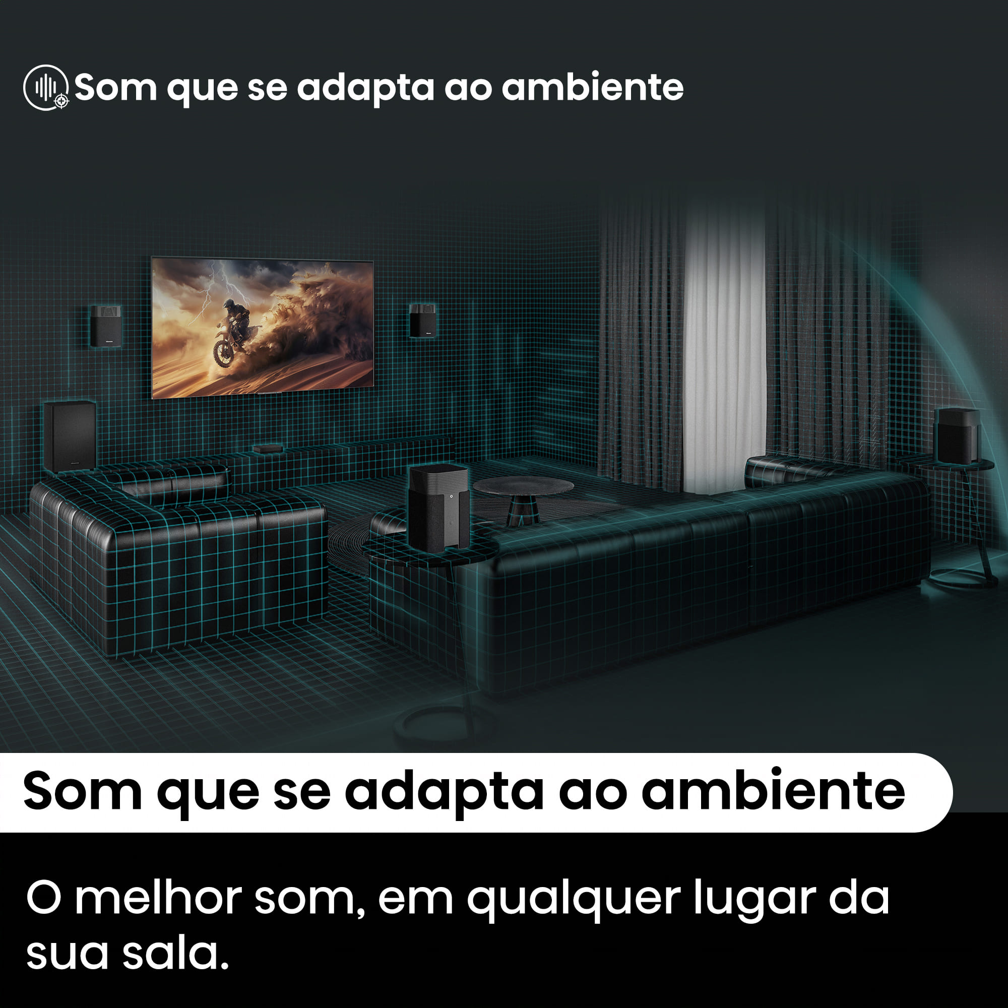 Hisense - Soundbar Hisense Série Flex HT Saturn – BREVEMENTE