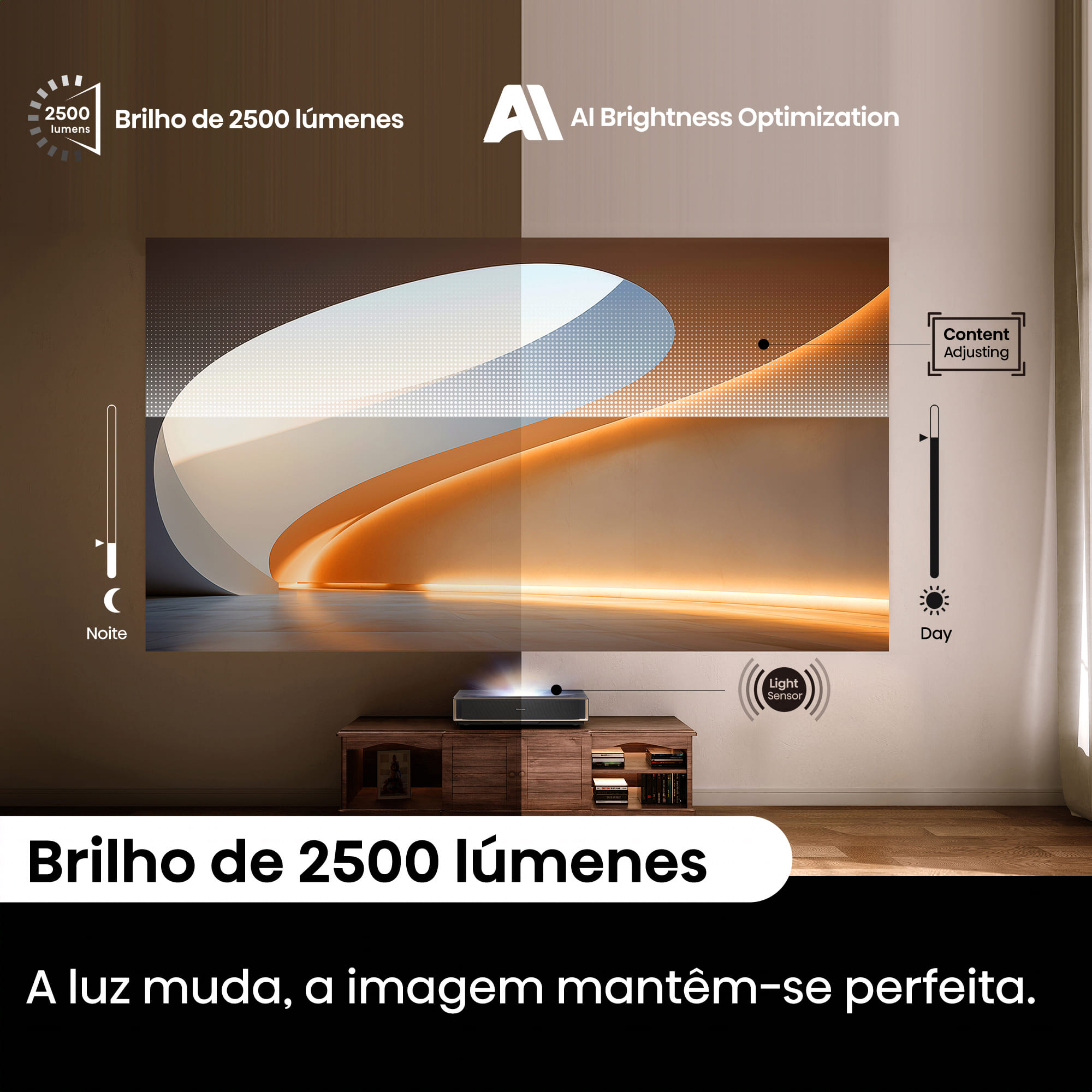 Hisense - Mini Projetor Laser PT1 – BREVEMENTE