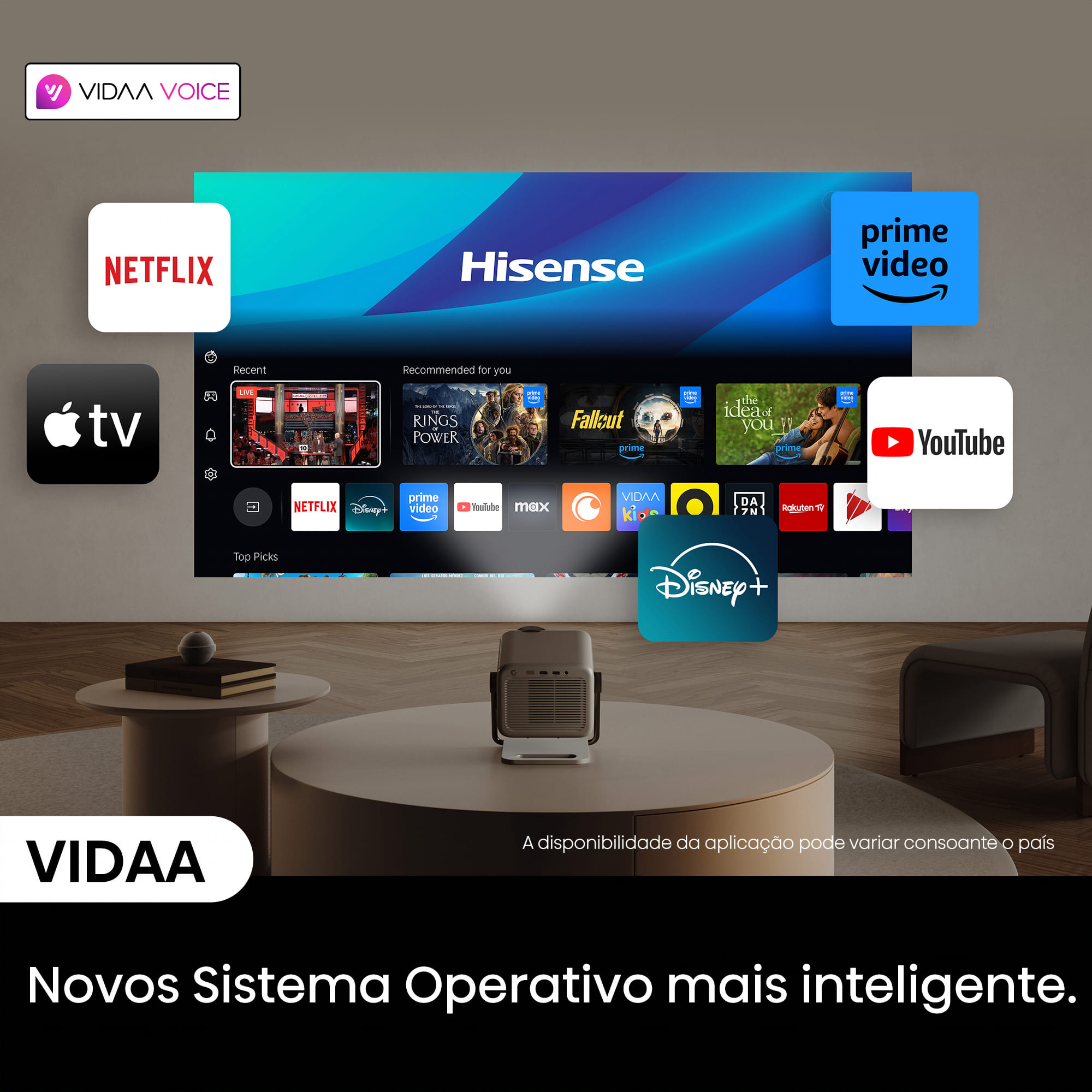 Hisense - Mini Projetor Laser M2 Pro – BREVEMENTE