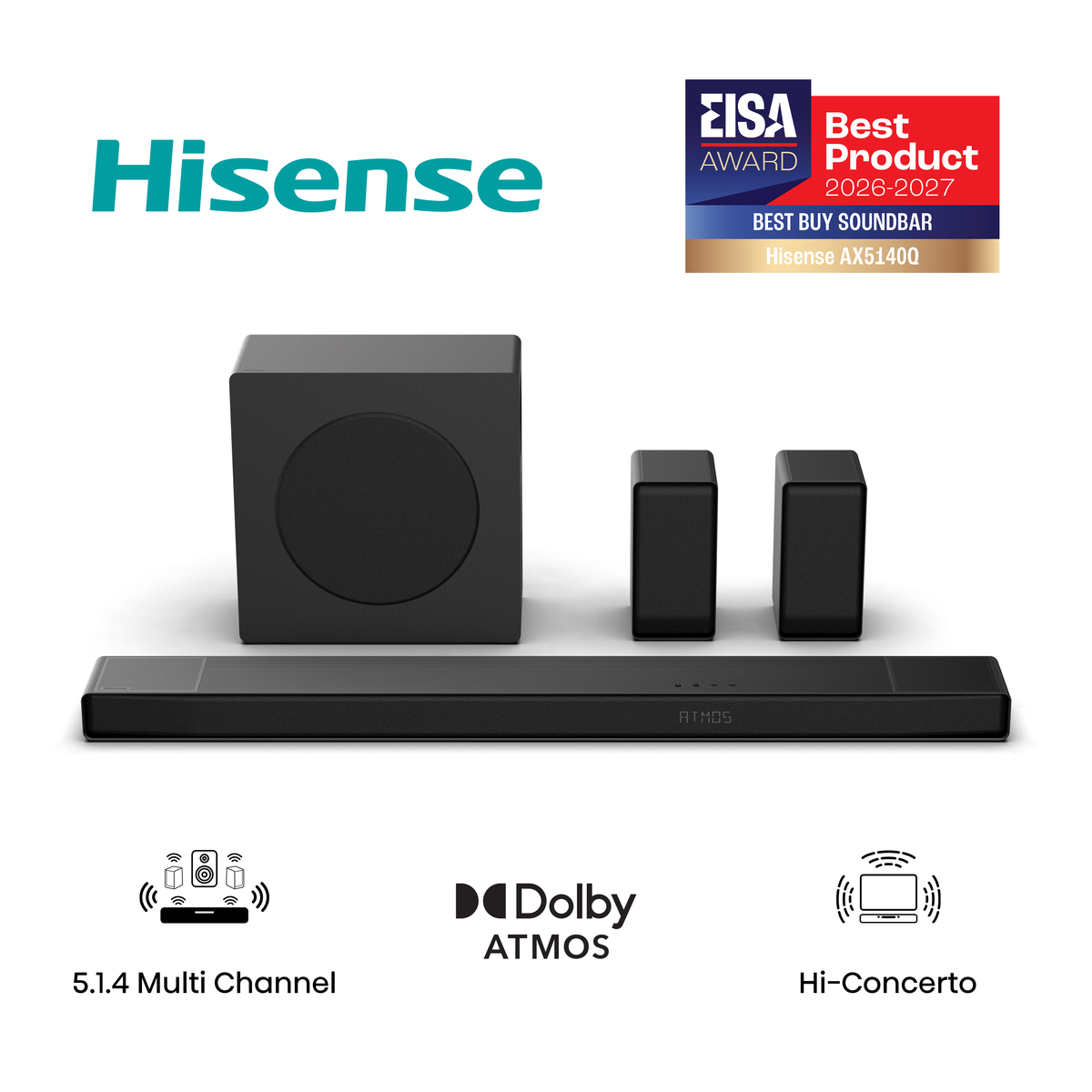 Hisense - Soundbar Hisense Série AX AX5140Q
